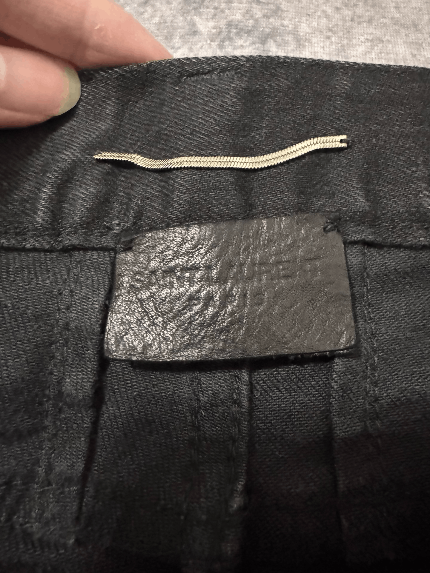 Saint Laurent Paris Saint Laurent Distressed Denim Pants Size US 31 - 5 Thumbnail