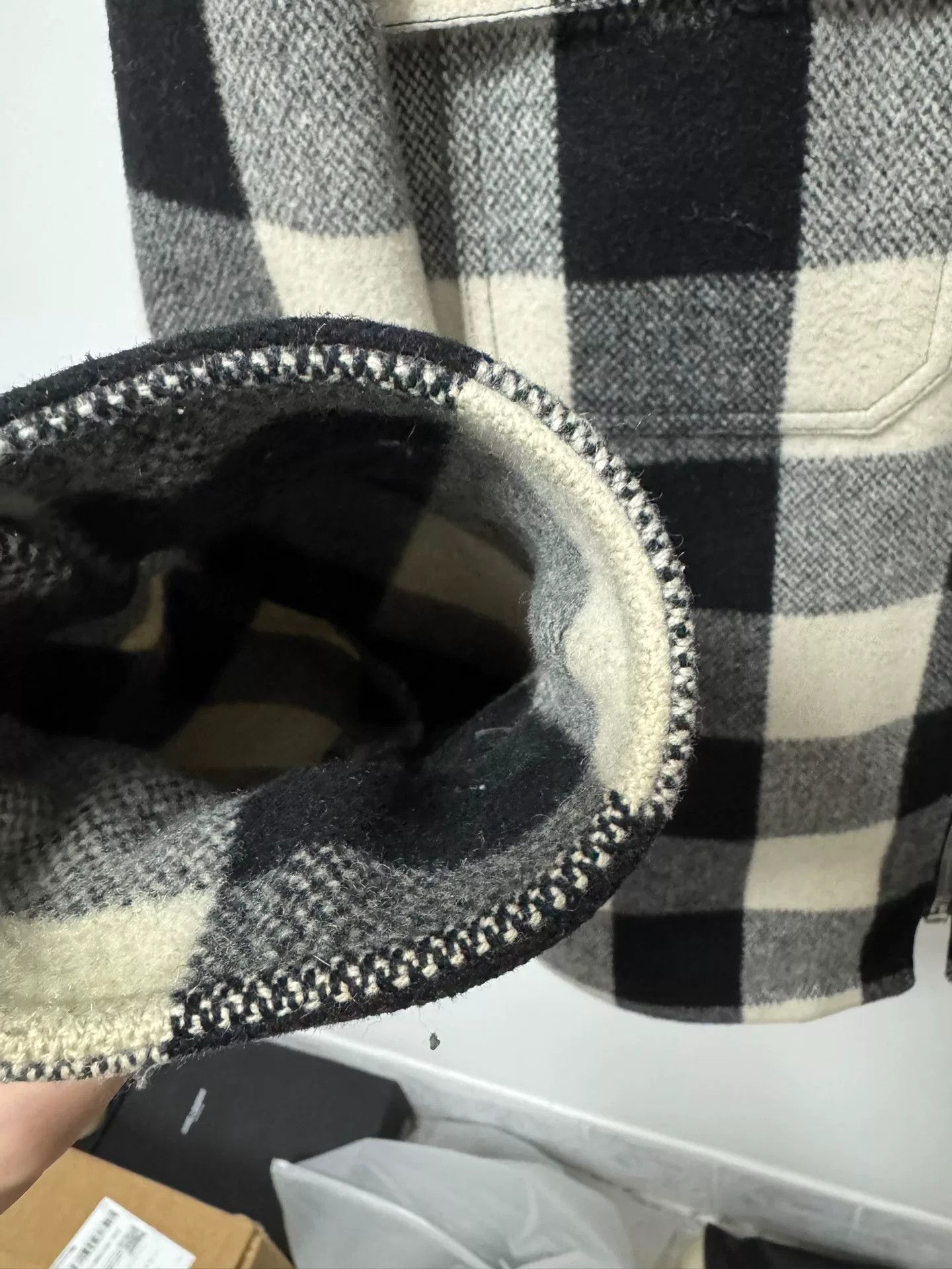 Saint Laurent Paris Saint Laurent Black White Plaid Jacket Size US M / EU 48-50 / 2 - 5 Thumbnail