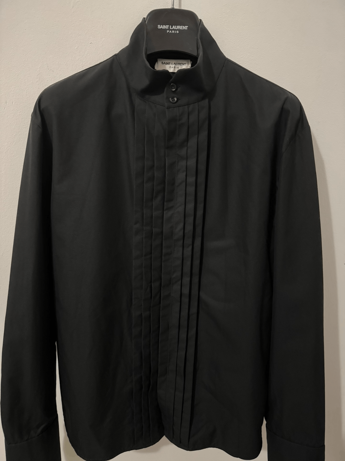 Saint Laurent Paris Saint Laurent Black Warrior Shirt Size US XS / EU 42 / 0 - 3 Thumbnail