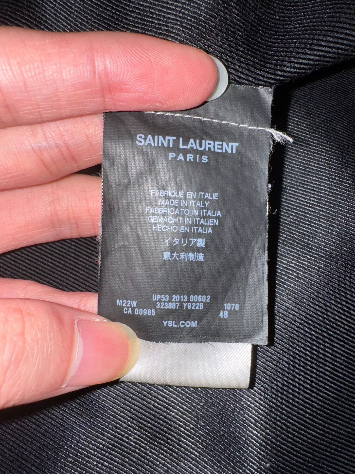 Yves Saint Laurent Saint Laurent Wool Houndstooth Coat Size US M / EU 48-50 / 2 - 8 Thumbnail