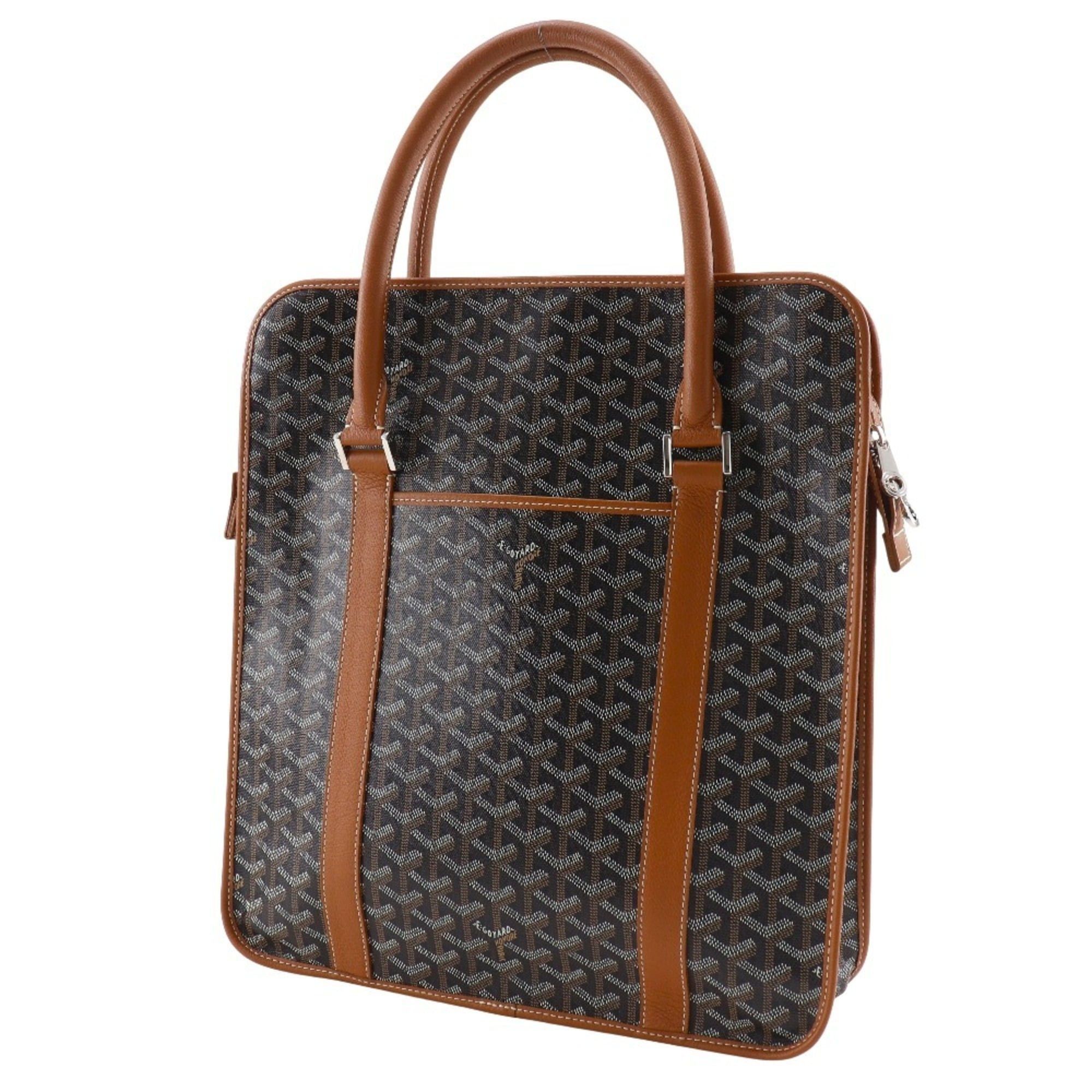 Goyard Goyard Burgundy Handbag Tote Bag PVC Black A4 Size Unisex Size ONE SIZE - 2 Thumbnail