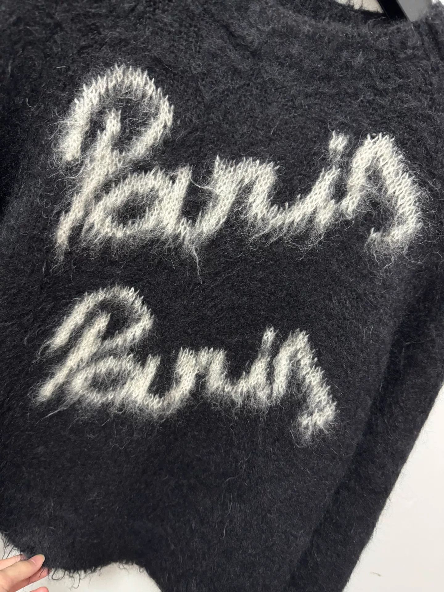 Saint Laurent Paris Saint Laurent Paris Mohair Sweater Size S / US 4 / IT 40 - 3 Thumbnail