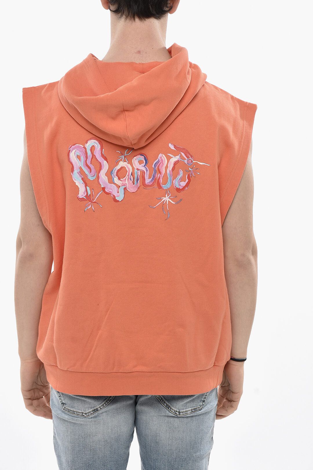 Marni Brushed Cotton Sleeveless Hoodie Size US M / EU 48-50 / 2 - 2 Thumbnail