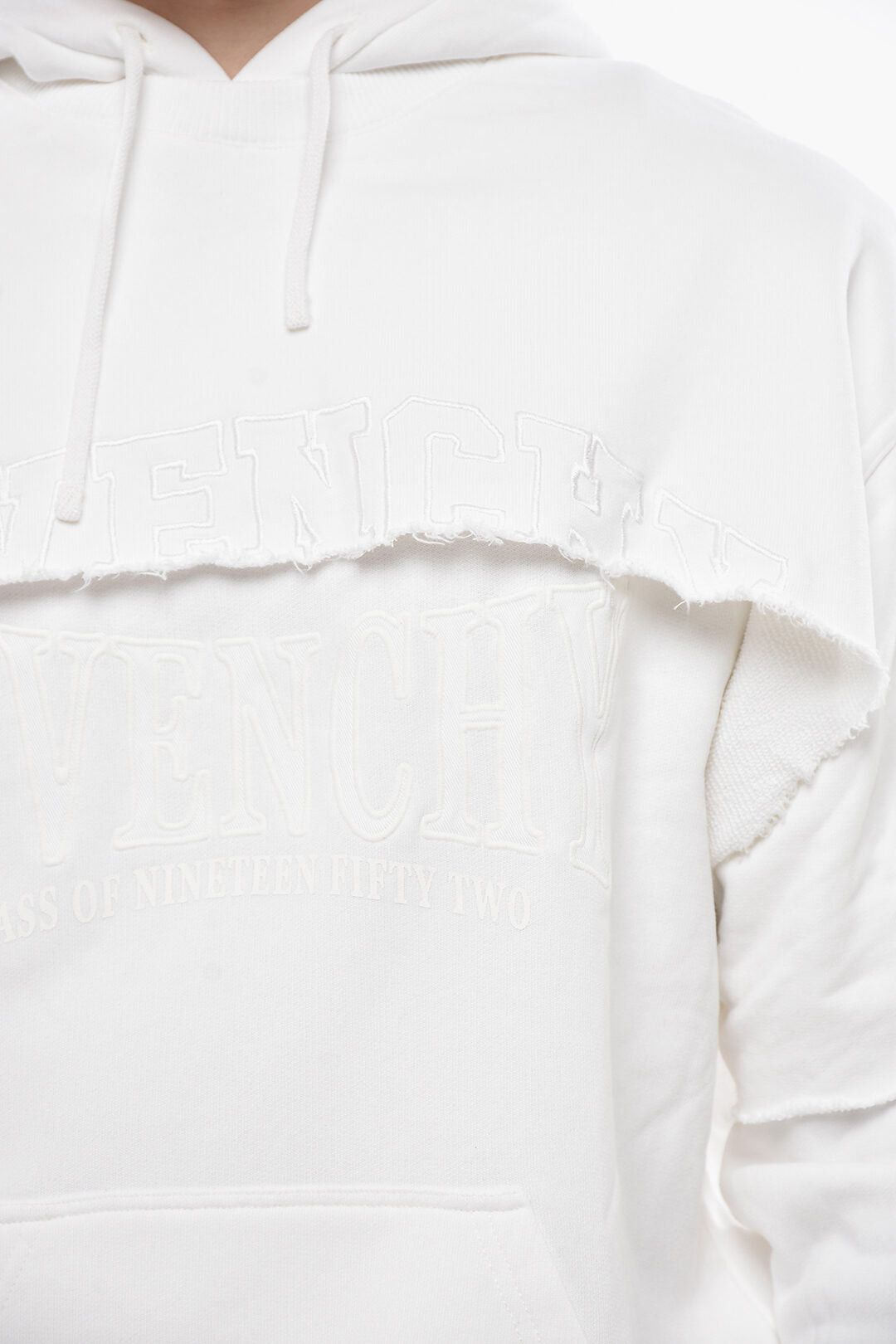 Givenchy Hoodie Sweatshirt COLLEGE in Double Fabric with Embroidery Size US XS / EU 42 / 0 - 3 Thumbnail