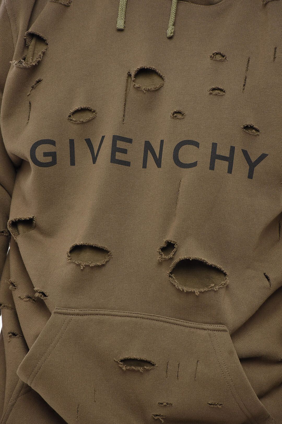 Givenchy Double-Fabric Hoodie with Cut-Out Design Size US XS / EU 42 / 0 - 3 Thumbnail