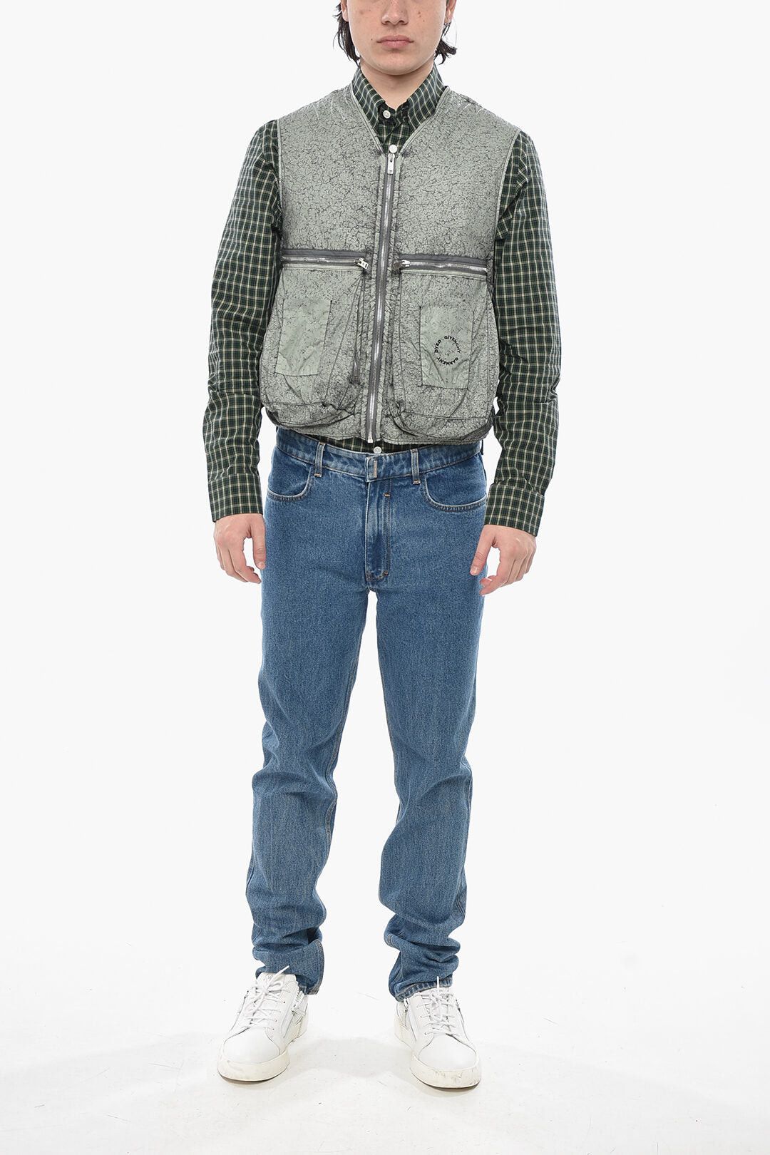 Givenchy Nylon Multi-Pocket Gilet With Front Zip Size US S / EU 44-46 / 1 - 4 Thumbnail
