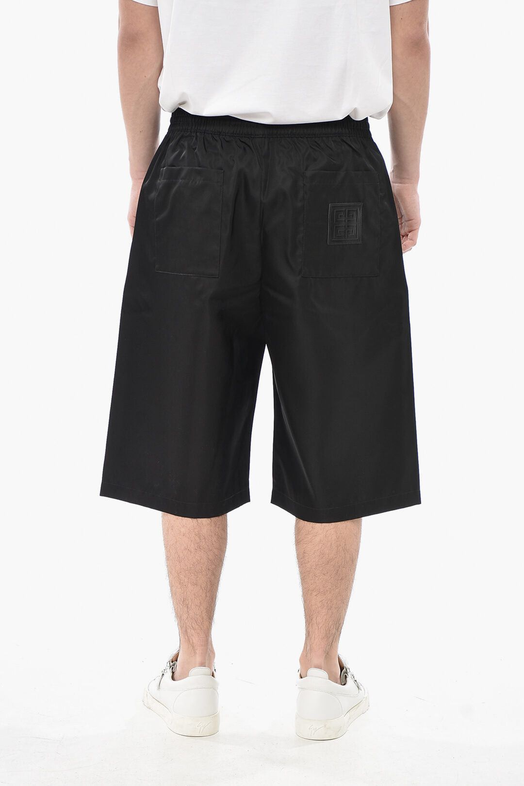 Givenchy Nylon Shorts with Elastic Waist and Drawstring Size US 30 / EU 46 - 2 Thumbnail