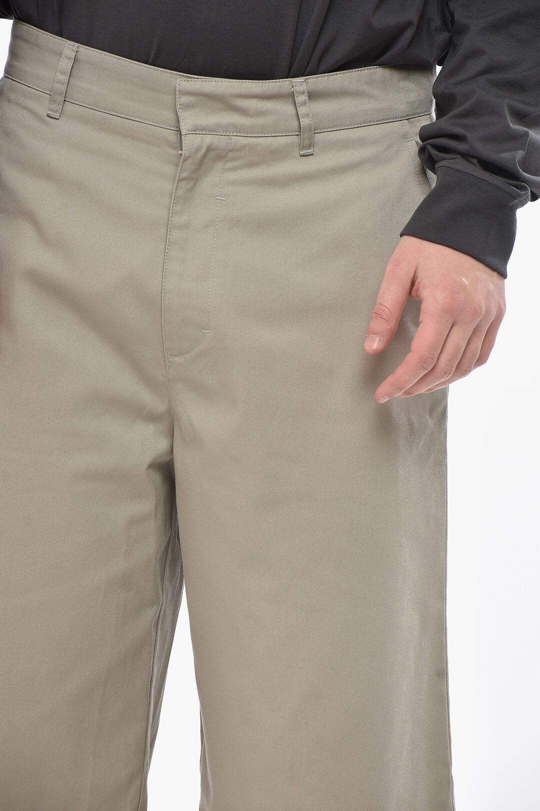 Givenchy Cotton-Blend Chino Shorts with Concealed Closure Size US 33 - 3 Thumbnail