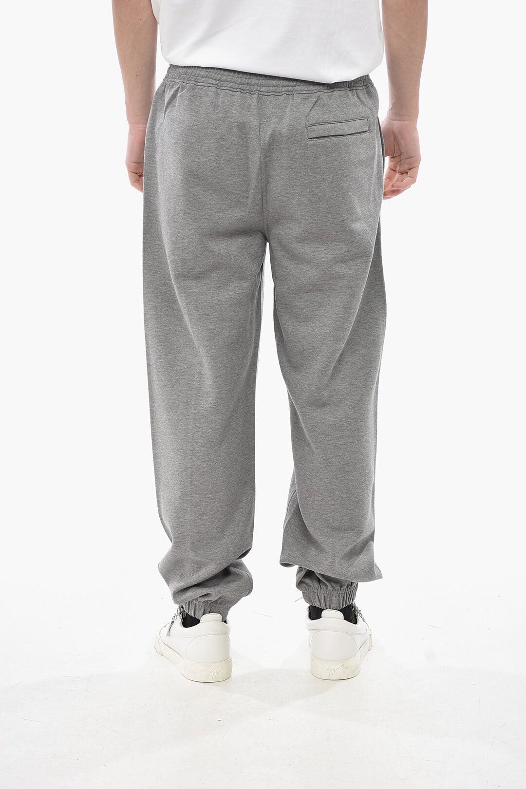 Givenchy Stretch Cotton Joggers with Front Pleats and Cuffs Size US 32 / EU 48 - 2 Thumbnail