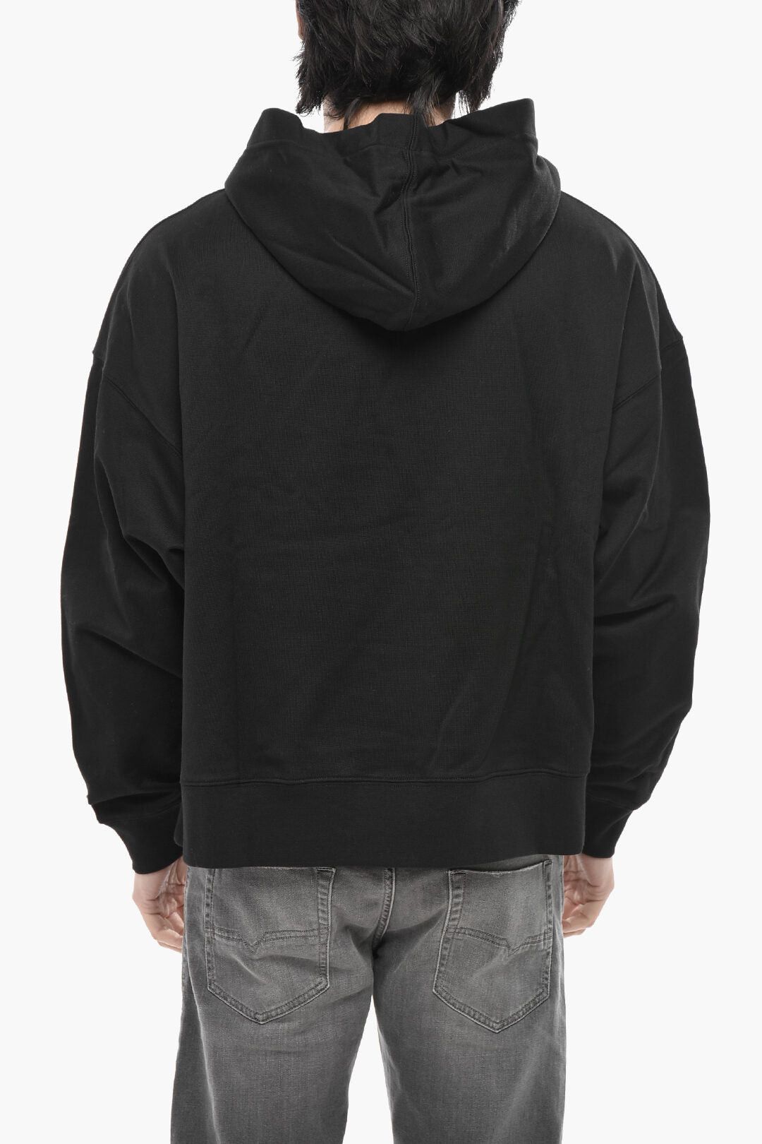 Palm Angels Cotton Hoodie MONOGRAM PIN With Front Pocket Size US M / EU 48-50 / 2 - 2 Thumbnail