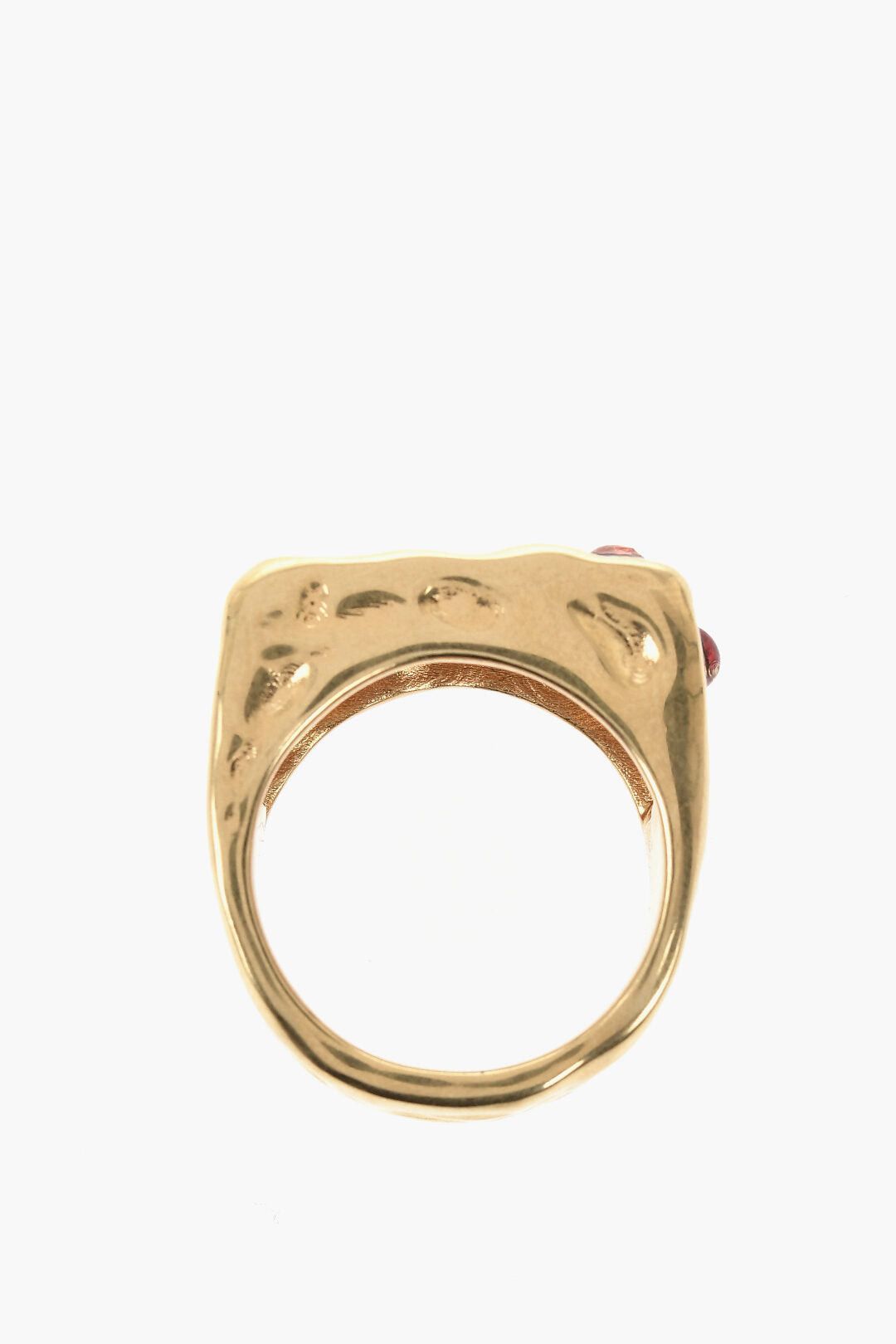 Palm Angels Gold-Tone Brass Ring Embellished With Crystals Size ONE SIZE - 3 Thumbnail