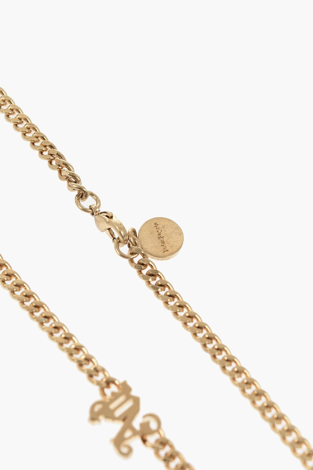 Palm Angels Brass Chain Necklace With Monogram Size ONE SIZE - 3 Thumbnail