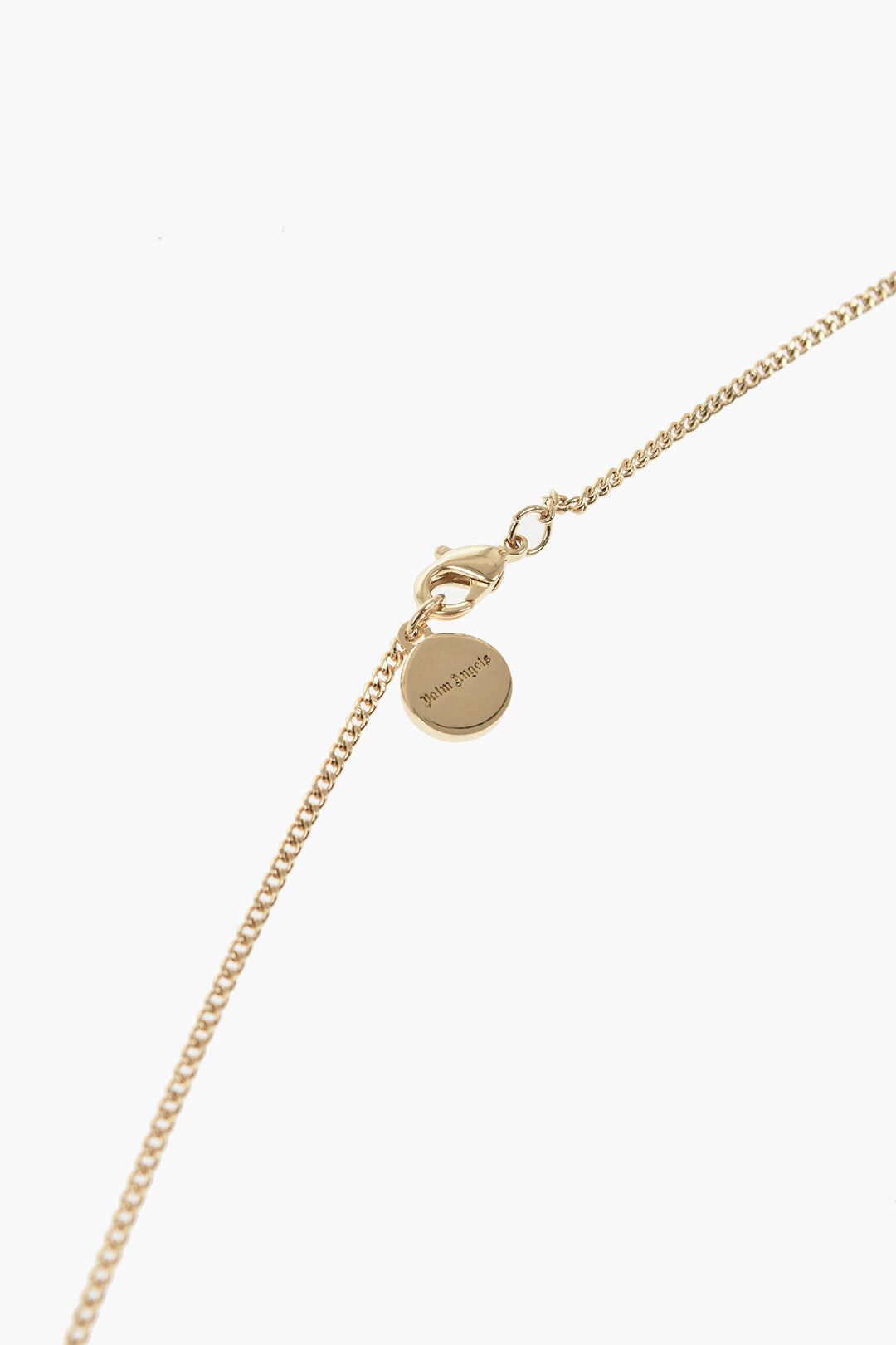 Palm Angels Gold-Tone Chain Necklace With Iconic Motifs Size ONE SIZE - 3 Thumbnail