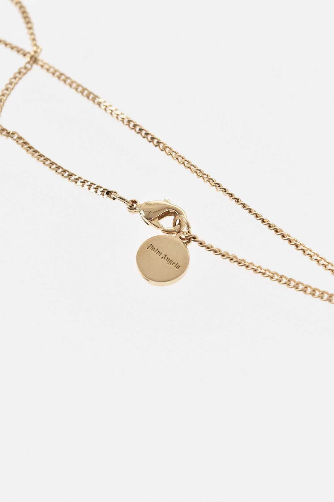 Palm Angels Brass Chain Necklace With Pendant Size ONE SIZE - 3 Thumbnail