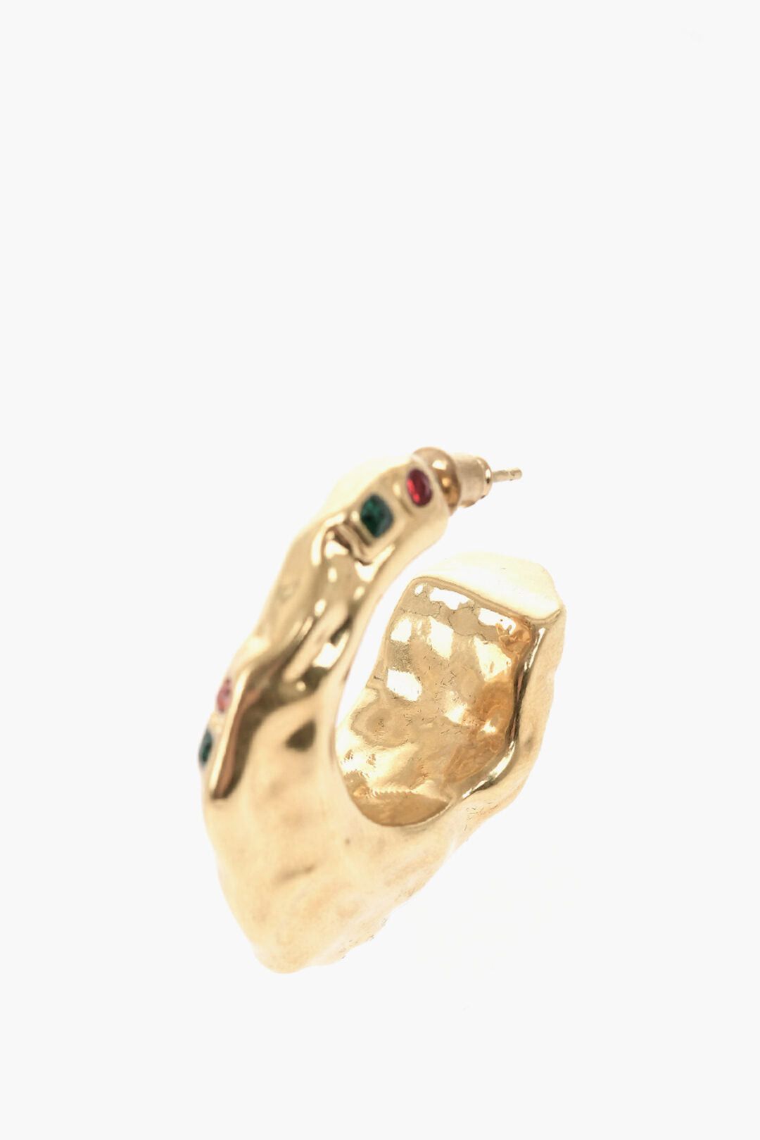 Palm Angels Earrings MELTED STRASS GOLD - MULTICOLOR Size ONE SIZE - 2 Thumbnail