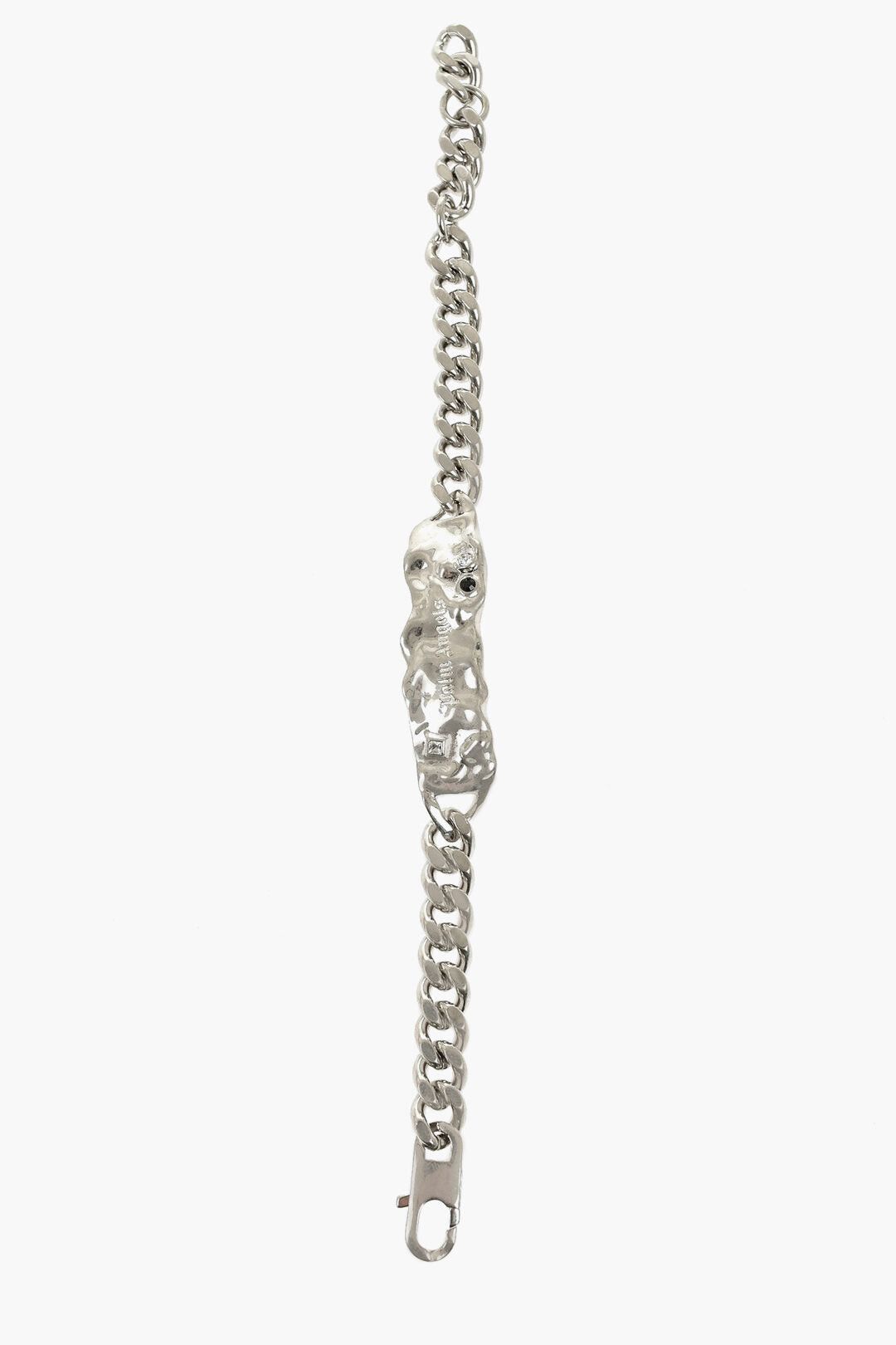 Palm Angels Melted Chain Bracelet SILVER - TRANSPARE Size ONE SIZE - 2 Thumbnail