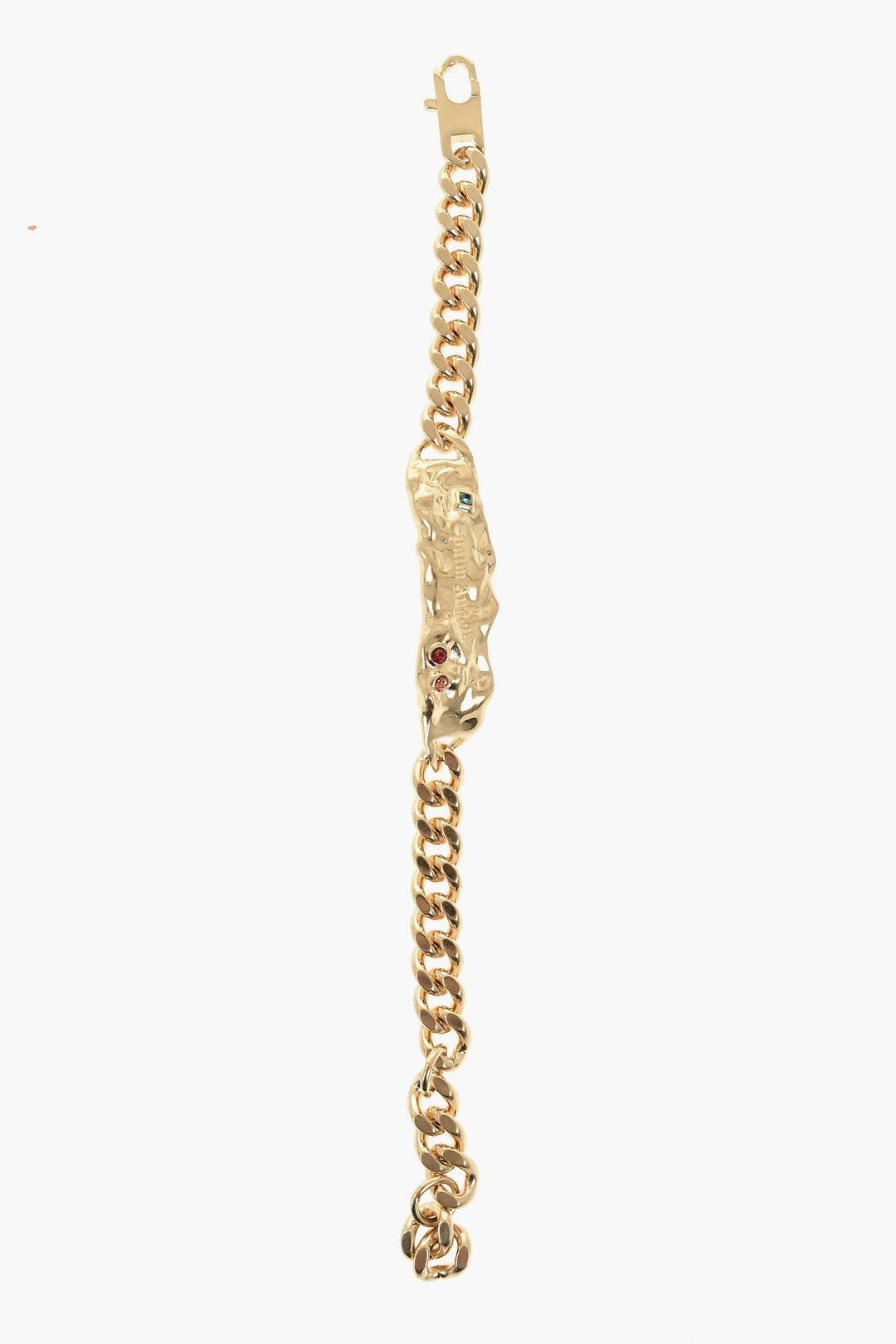 Palm Angels Melted Chain Bracelet GOLD - MULTICOLOR Size ONE SIZE - 4 Thumbnail