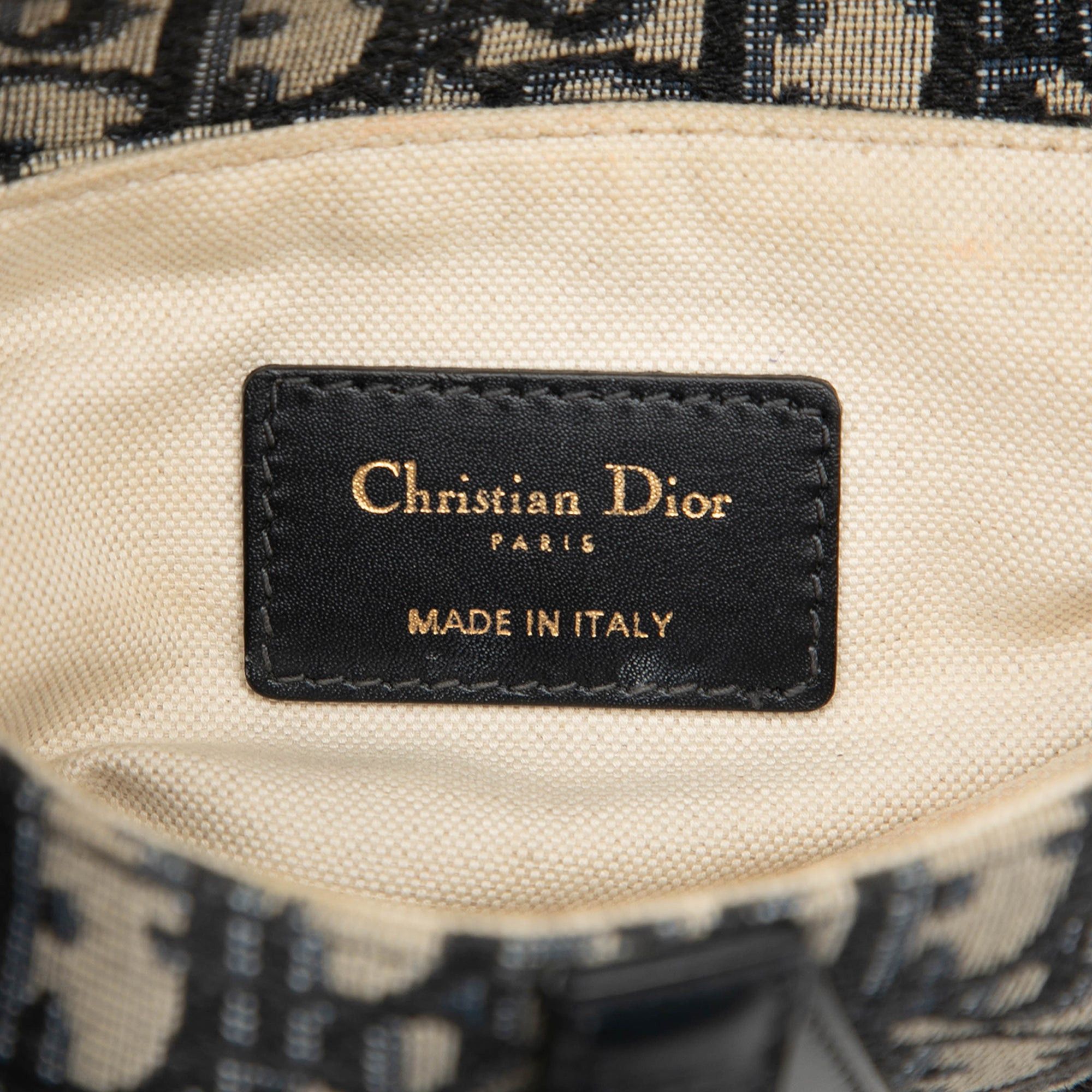 Dior Mini Oblique Canvas Saddle Bag Size ONE SIZE - 5 Thumbnail