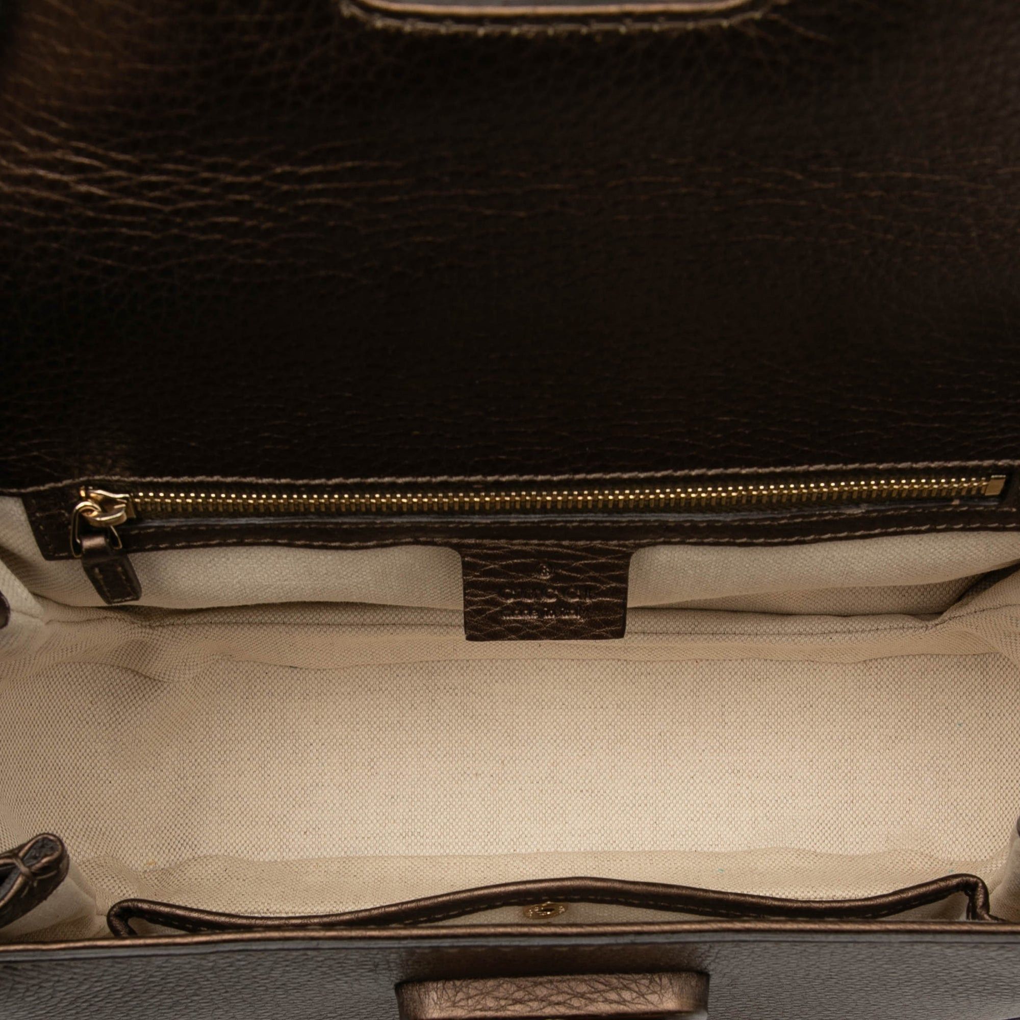 Gucci Medium Leather New Bamboo Satchel Size ONE SIZE - 4 Thumbnail