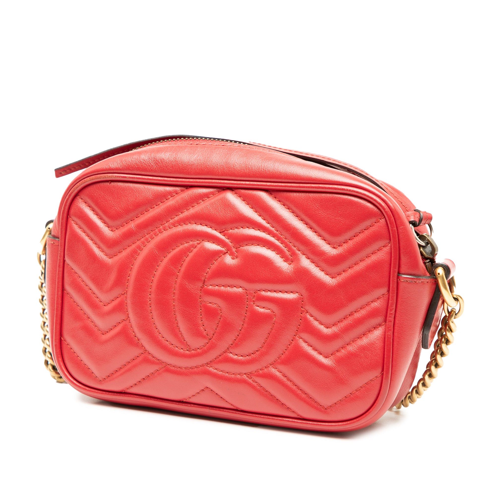Gucci Mini GG Marmont Matelasse Leather Crossbody Size ONE SIZE - 2 Thumbnail