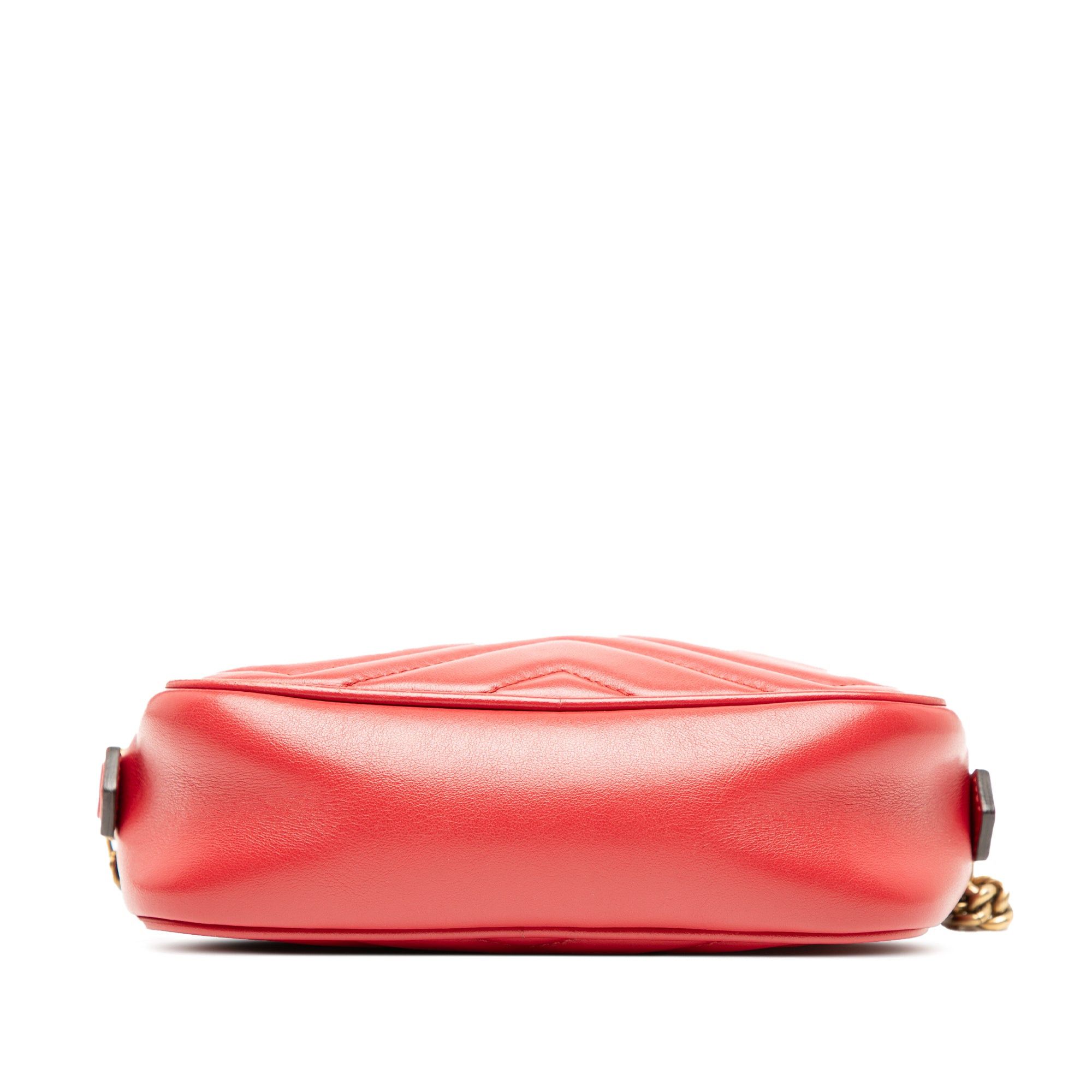Gucci Mini GG Marmont Matelasse Leather Crossbody Size ONE SIZE - 3 Thumbnail