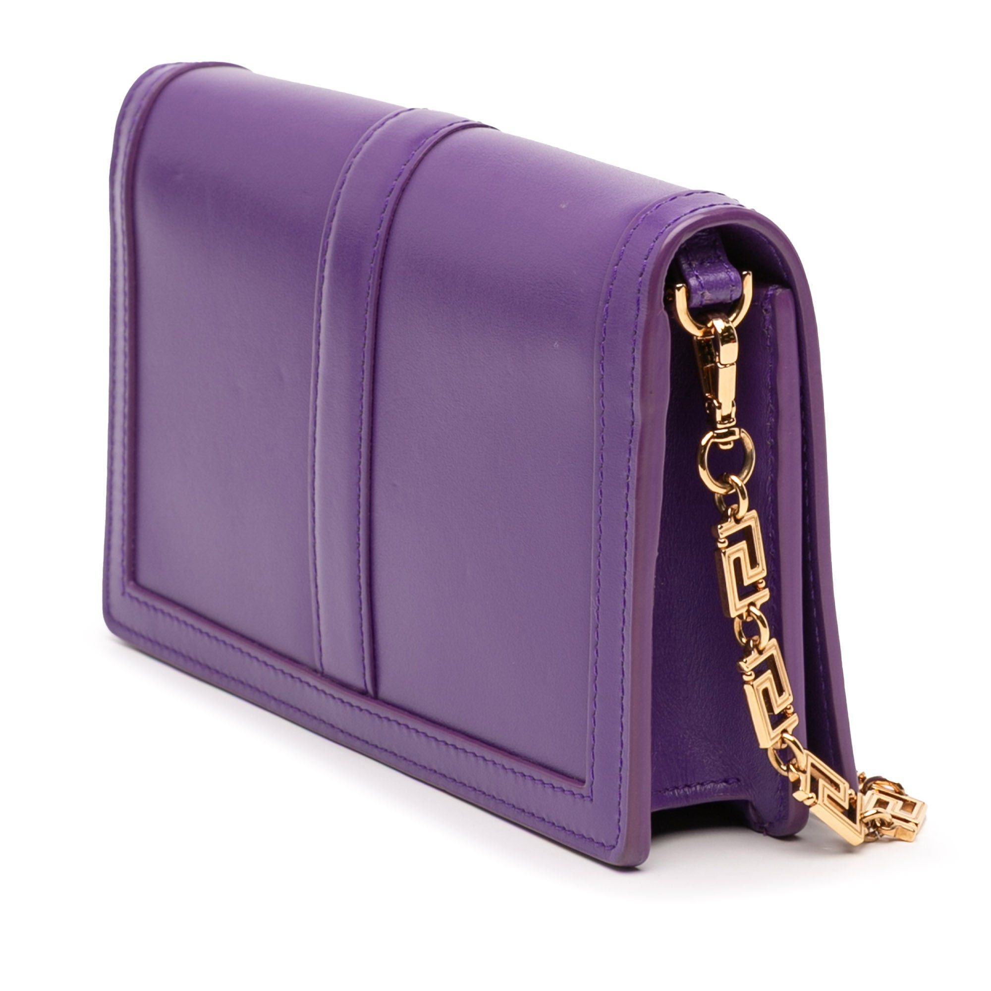 Versace Leather Greca Goddess Wallet on Chain Size ONE SIZE - 2 Thumbnail