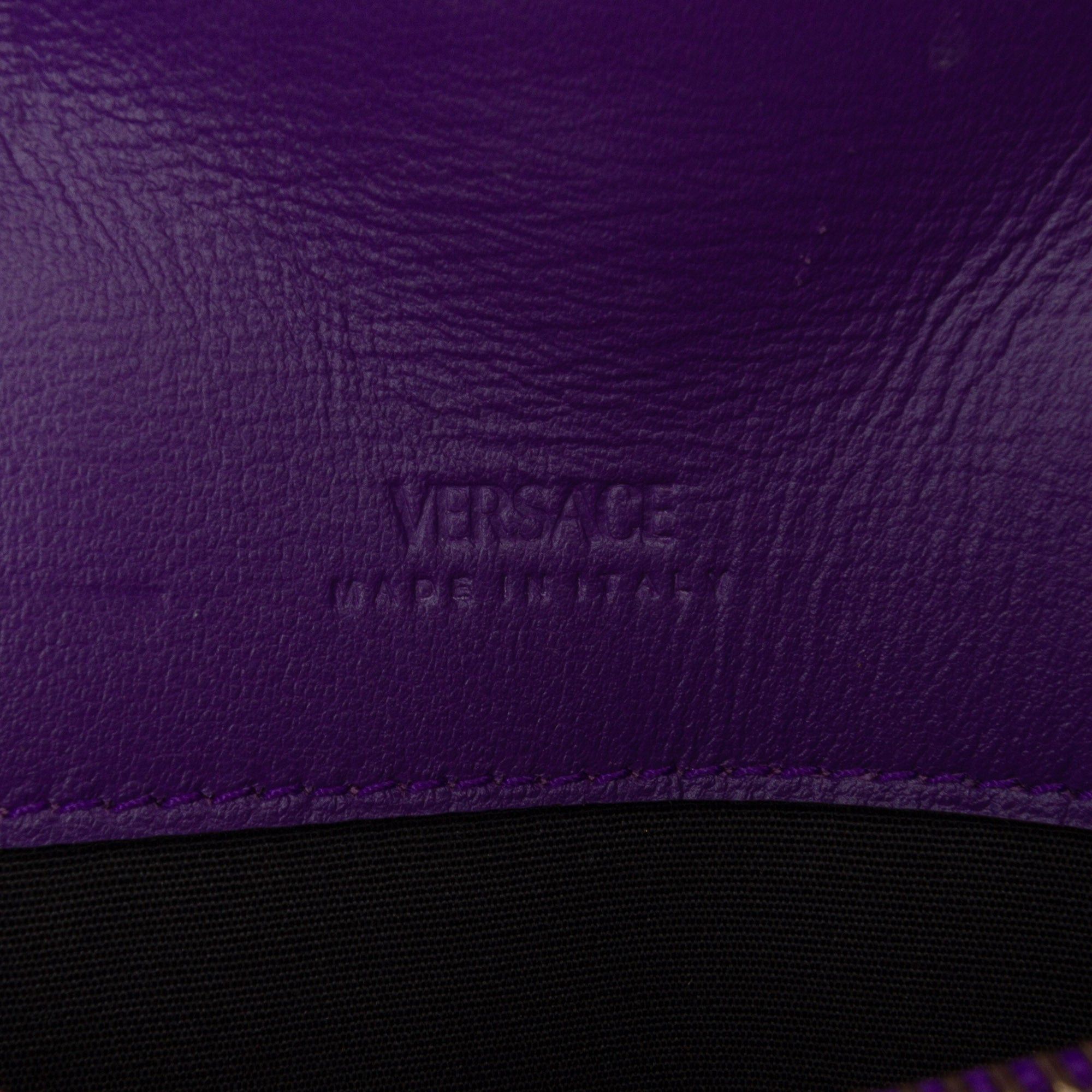 Versace Leather Greca Goddess Wallet on Chain Size ONE SIZE - 5 Thumbnail