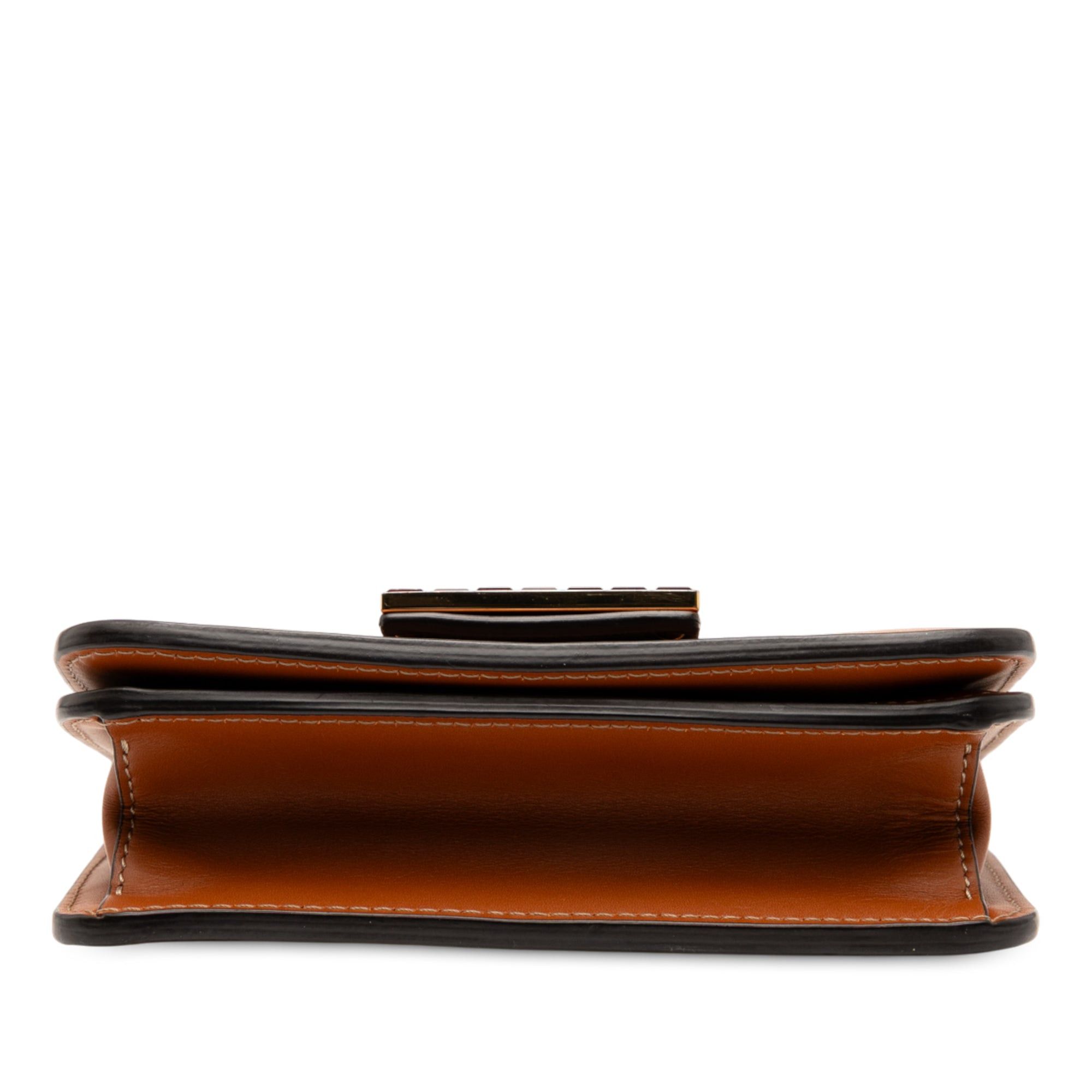 Fendi Leather Crystal Fab Crossbody Size ONE SIZE - 3 Thumbnail