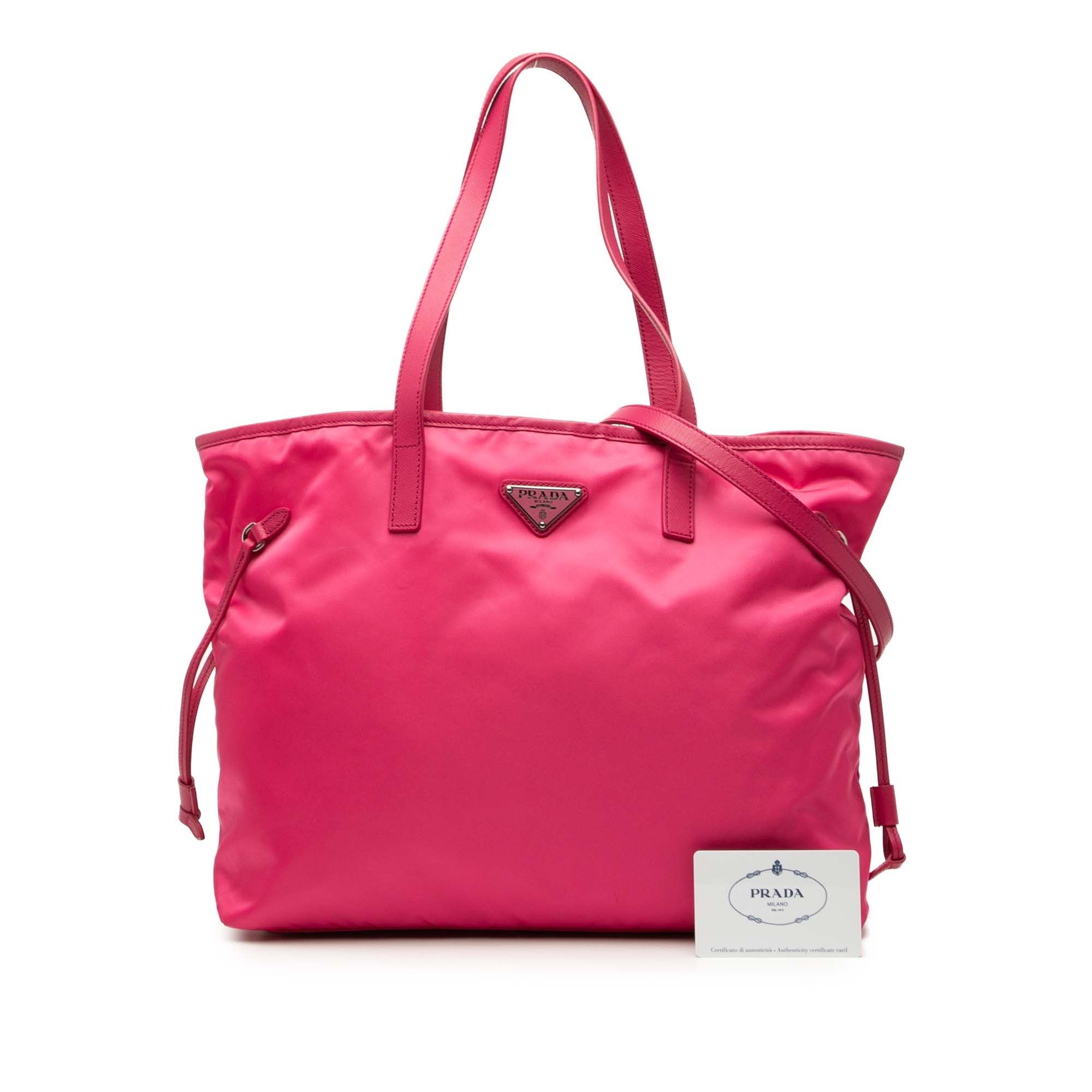 Prada Saffiano Trimmed Tessuto Open Convertible Tote Size ONE SIZE - 8 Thumbnail