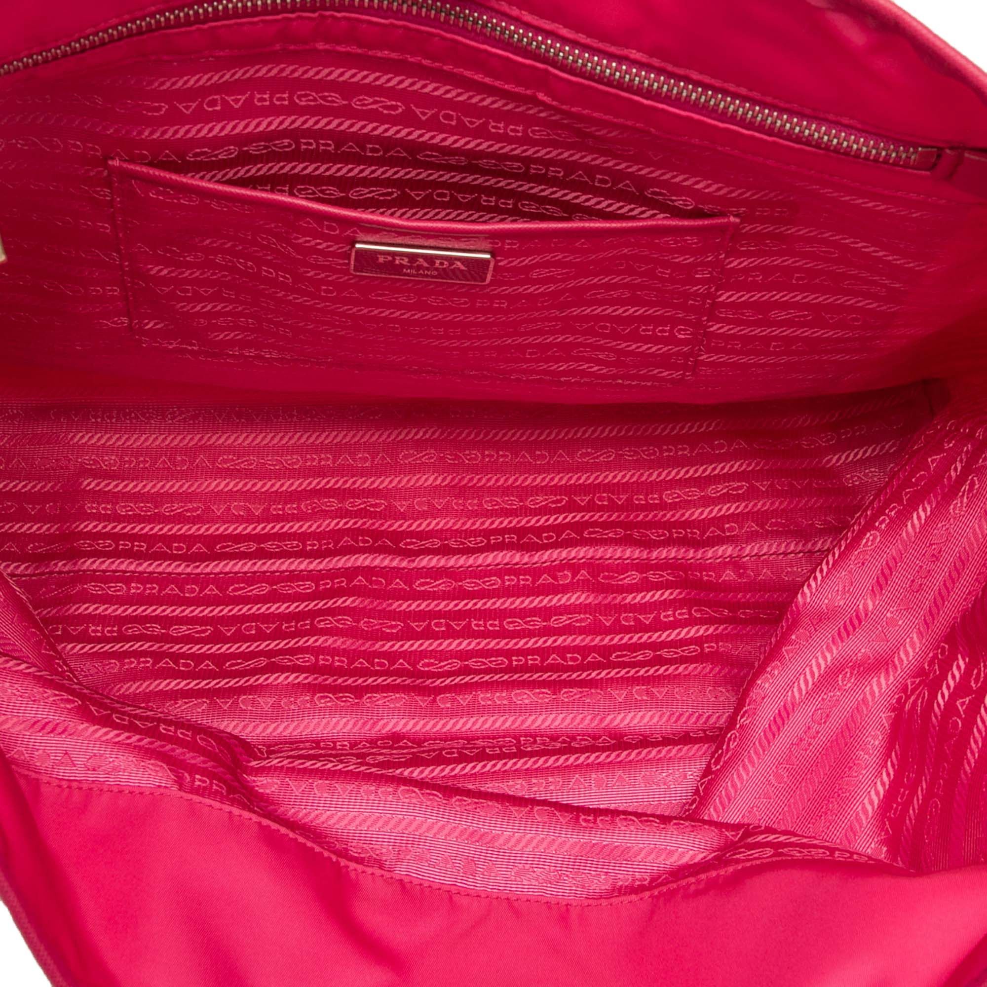 Prada Saffiano Trimmed Tessuto Open Convertible Tote Size ONE SIZE - 4 Thumbnail