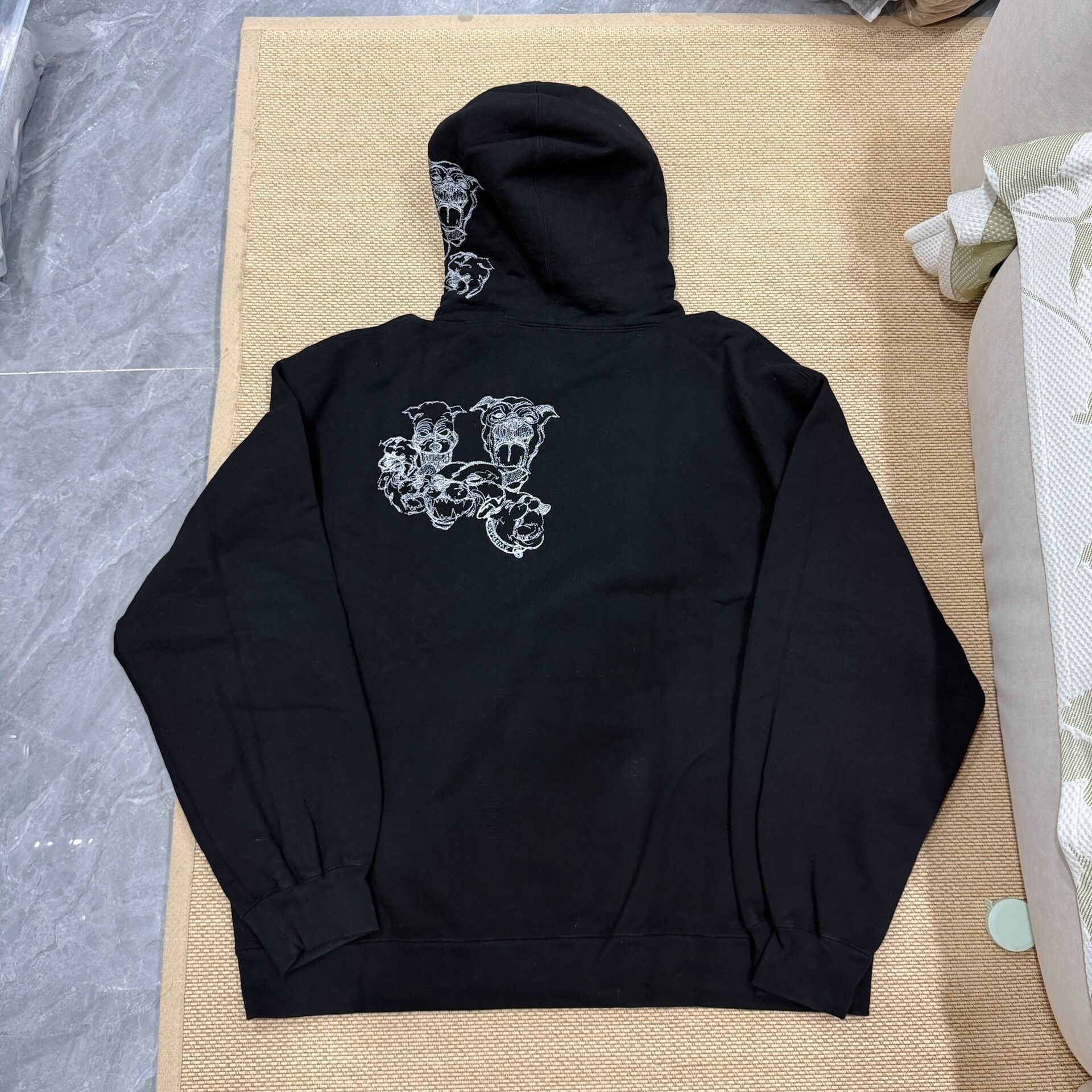 Supreme Supreme SS25 Pitbulls Hoodie Sweatshirt Size US XXL / EU 58 / 5 - 2 Thumbnail
