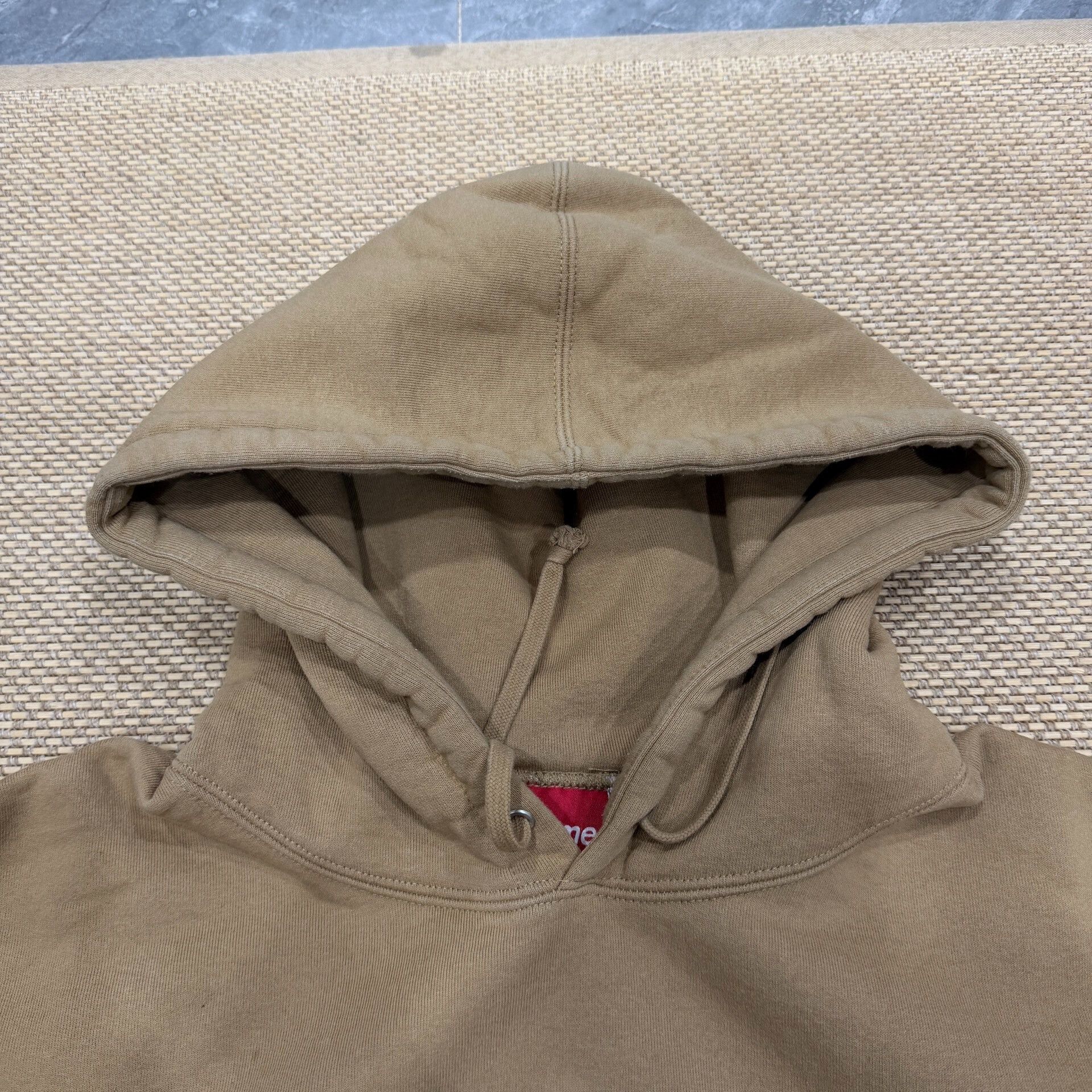 Supreme Supreme Brown Hoodie with Logo Size US XL / EU 56 / 4 - 4 Thumbnail