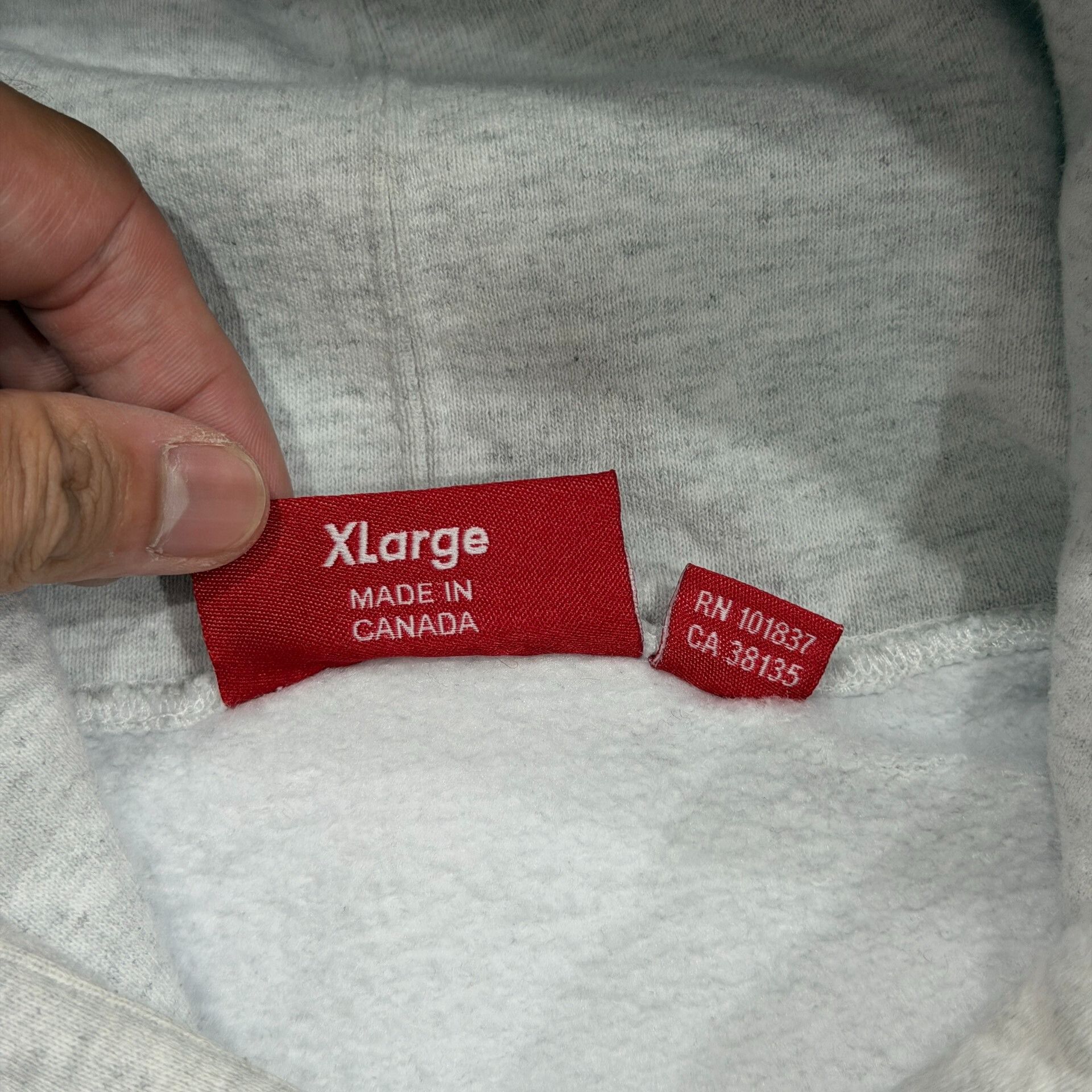 Supreme Supreme Gray Logo Sweatshirt XL Size US XL / EU 56 / 4 - 6 Thumbnail