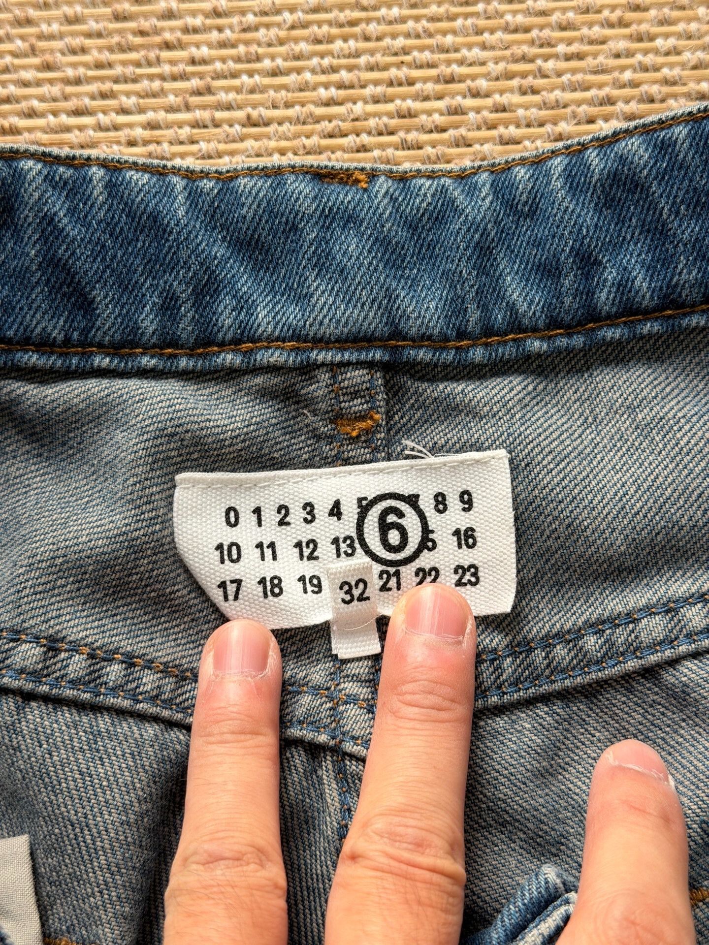 MM6 Maison Margiela MM6 Wide-Leg Jeans Size US 32 / EU 48 - 3 Thumbnail