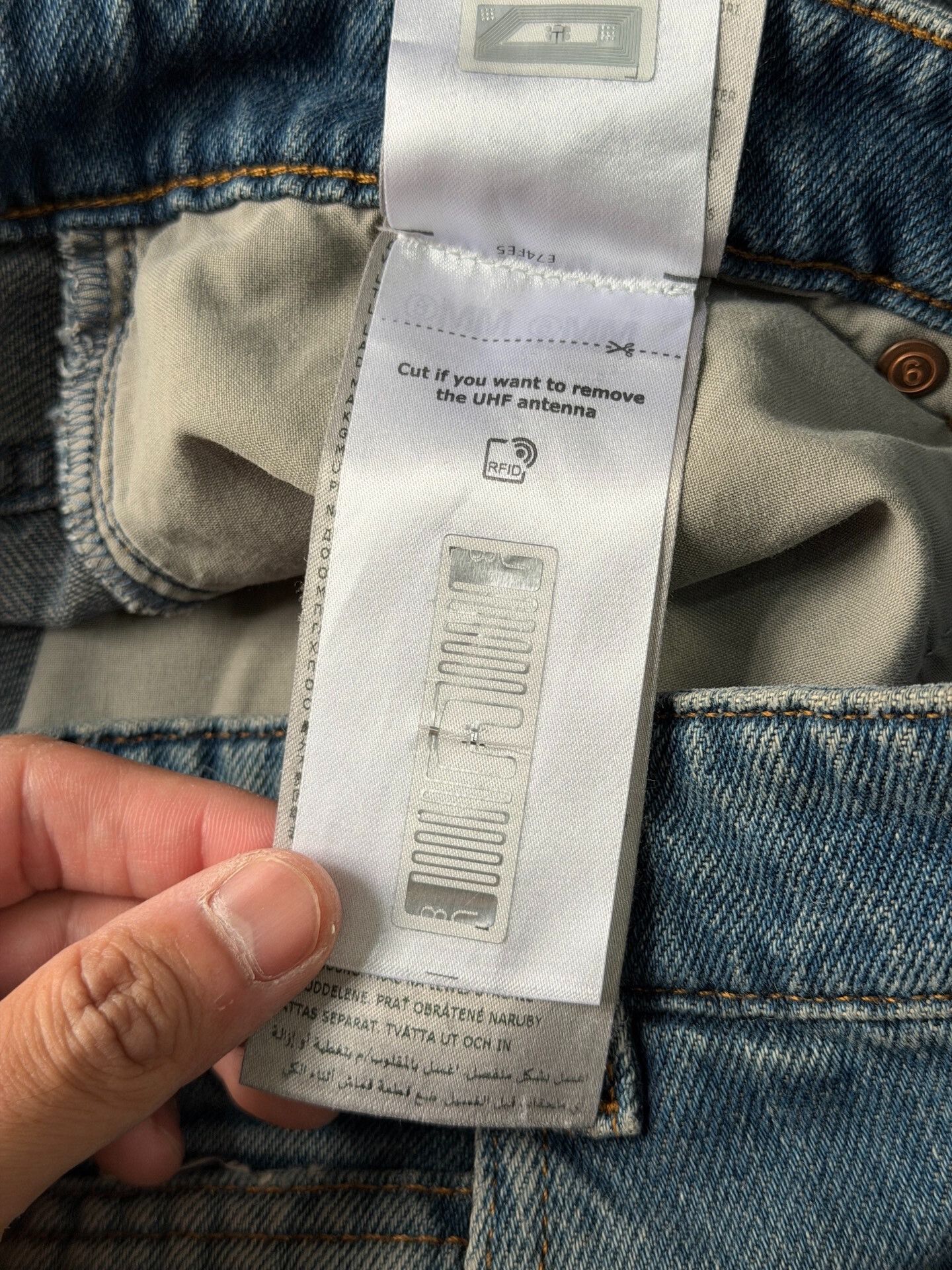 MM6 Maison Margiela MM6 Wide-Leg Jeans Size US 32 / EU 48 - 6 Thumbnail