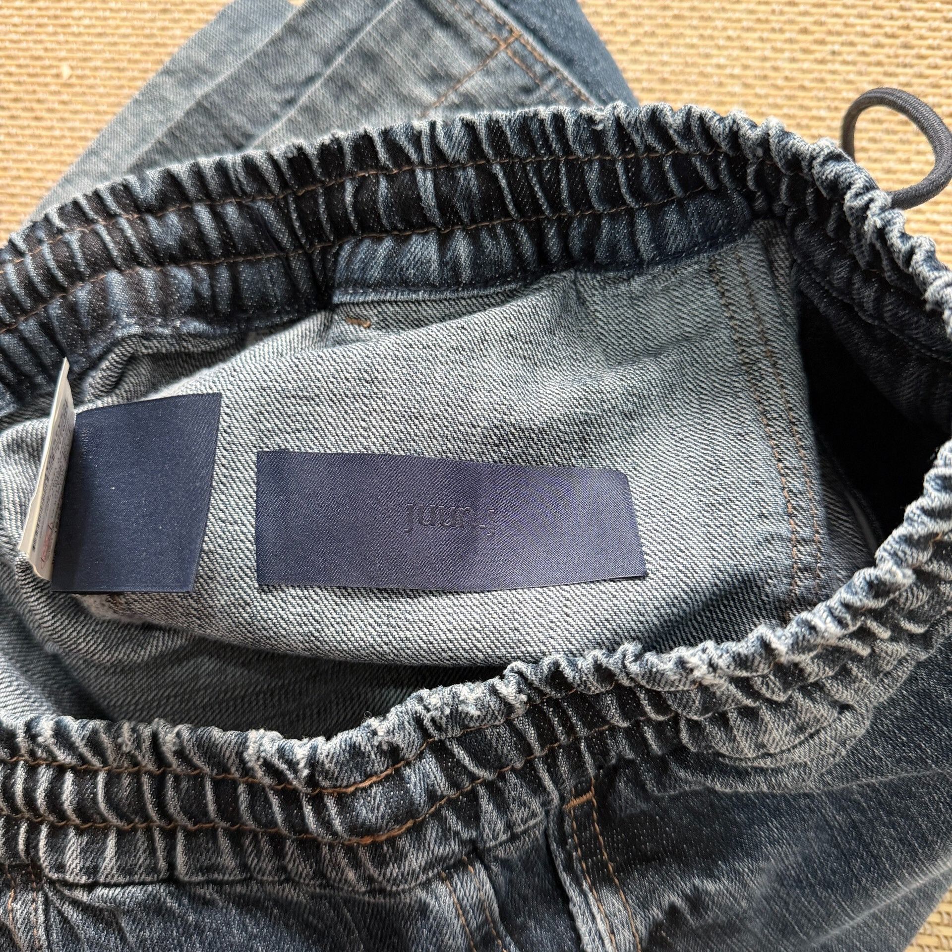Juun.J Juun.J Deep Blue Denim Shorts Size US 28 / EU 44 - 3 Thumbnail