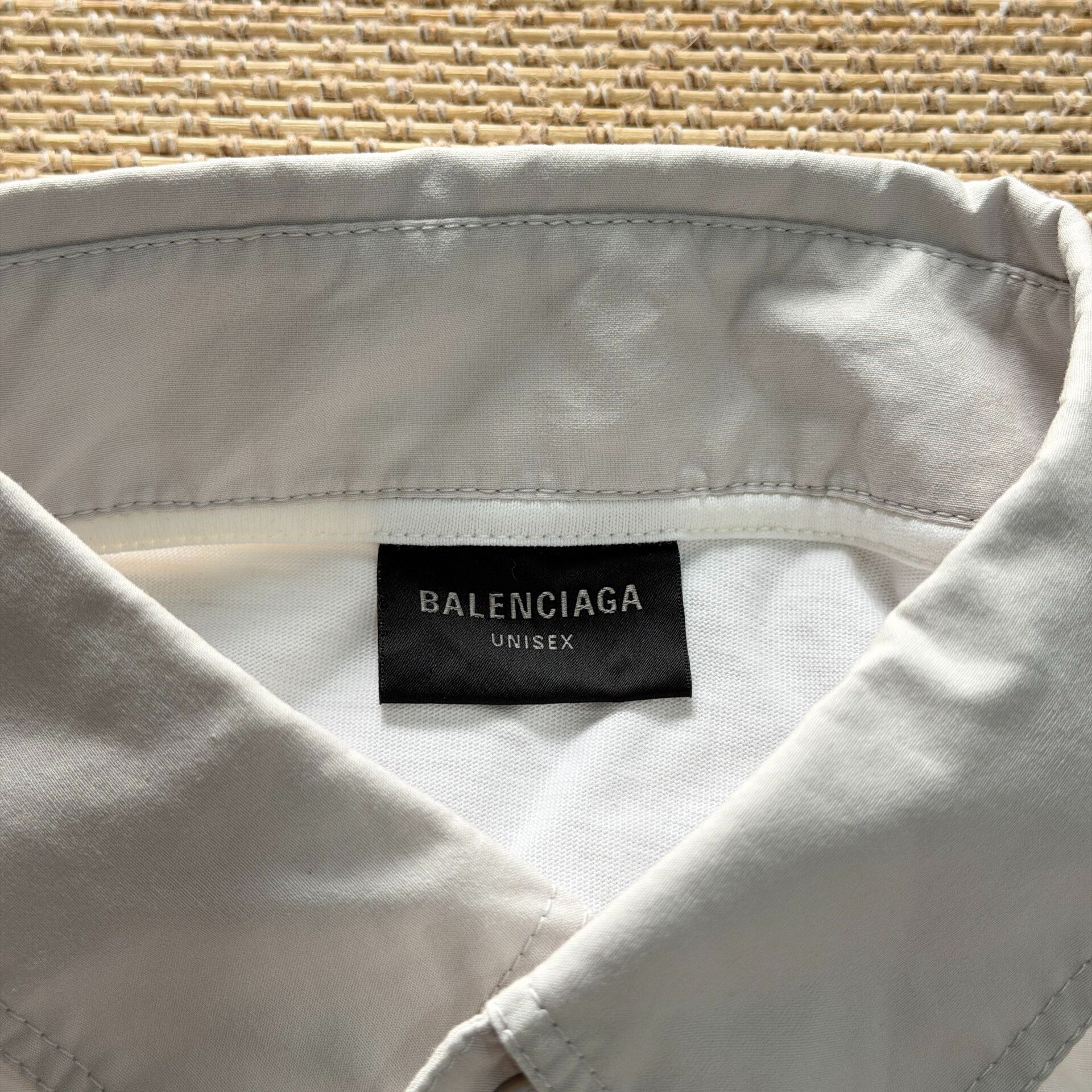 Balenciaga Balenciaga Two-tone Long Sleeve Shirt Size US M / EU 48-50 / 2 - 4 Thumbnail