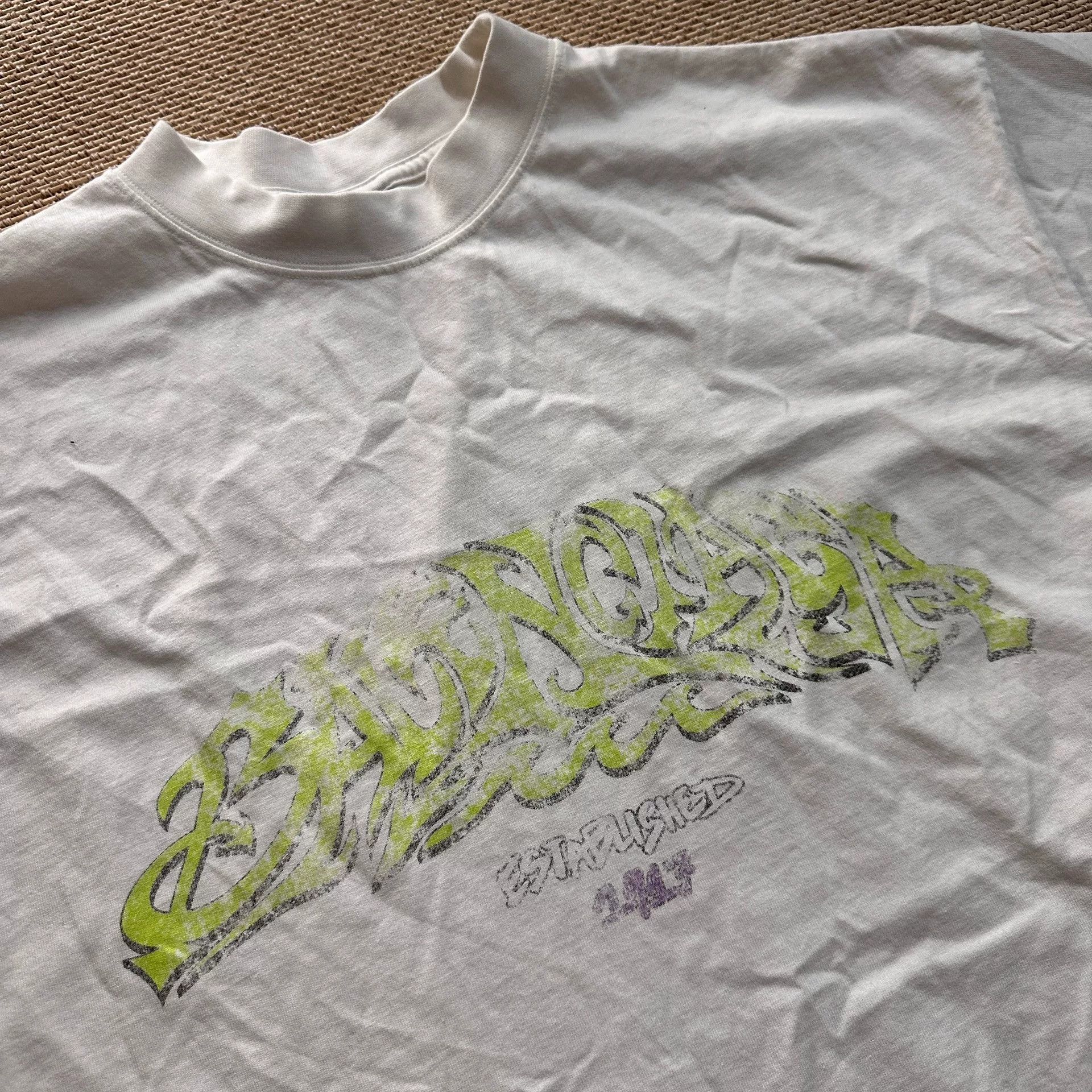 Balenciaga Balenciaga Paris Graffiti Oversized T-Shirt Size US M / EU 48-50 / 2 - 5 Thumbnail