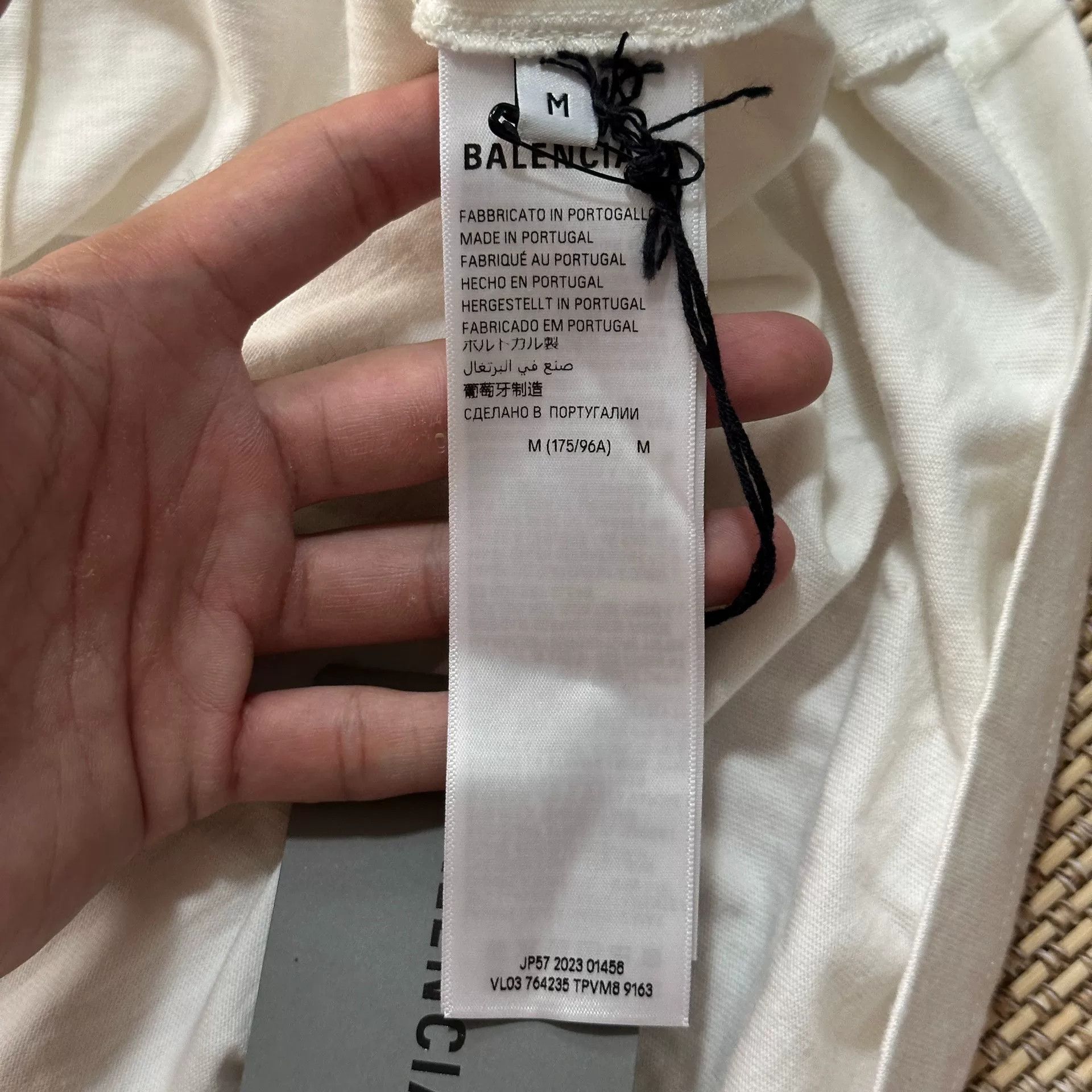 Balenciaga Balenciaga Paris Graffiti Oversized T-Shirt Size US M / EU 48-50 / 2 - 7 Thumbnail