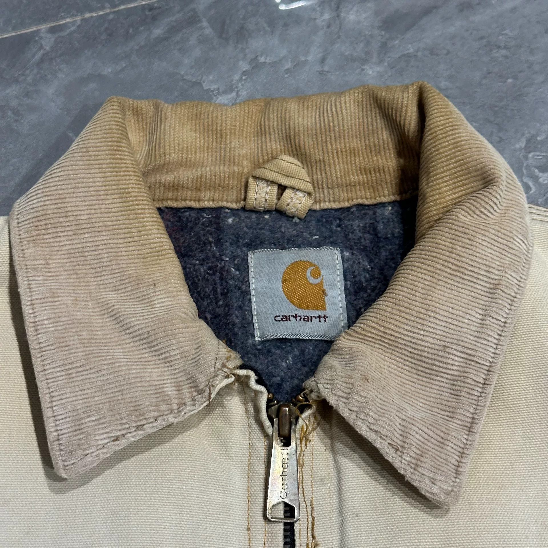 Carhartt Carhartt Vintage Khaki Work Jacket Size US XXL / EU 58 / 5 - 5 Thumbnail