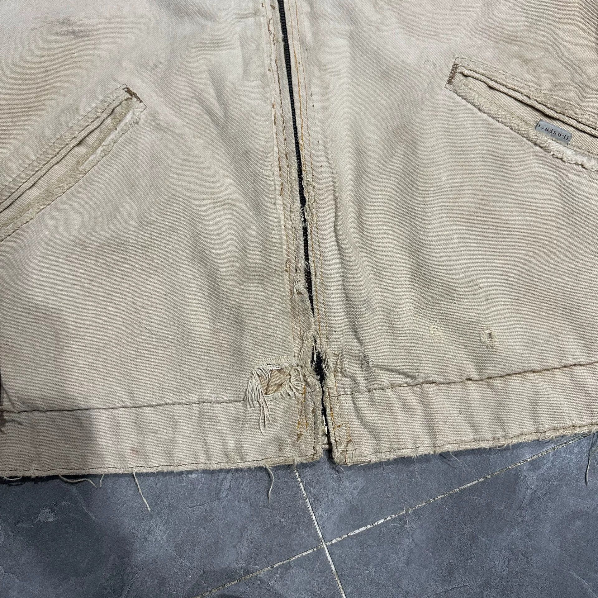 Carhartt Carhartt Vintage Khaki Work Jacket Size US XXL / EU 58 / 5 - 7 Thumbnail