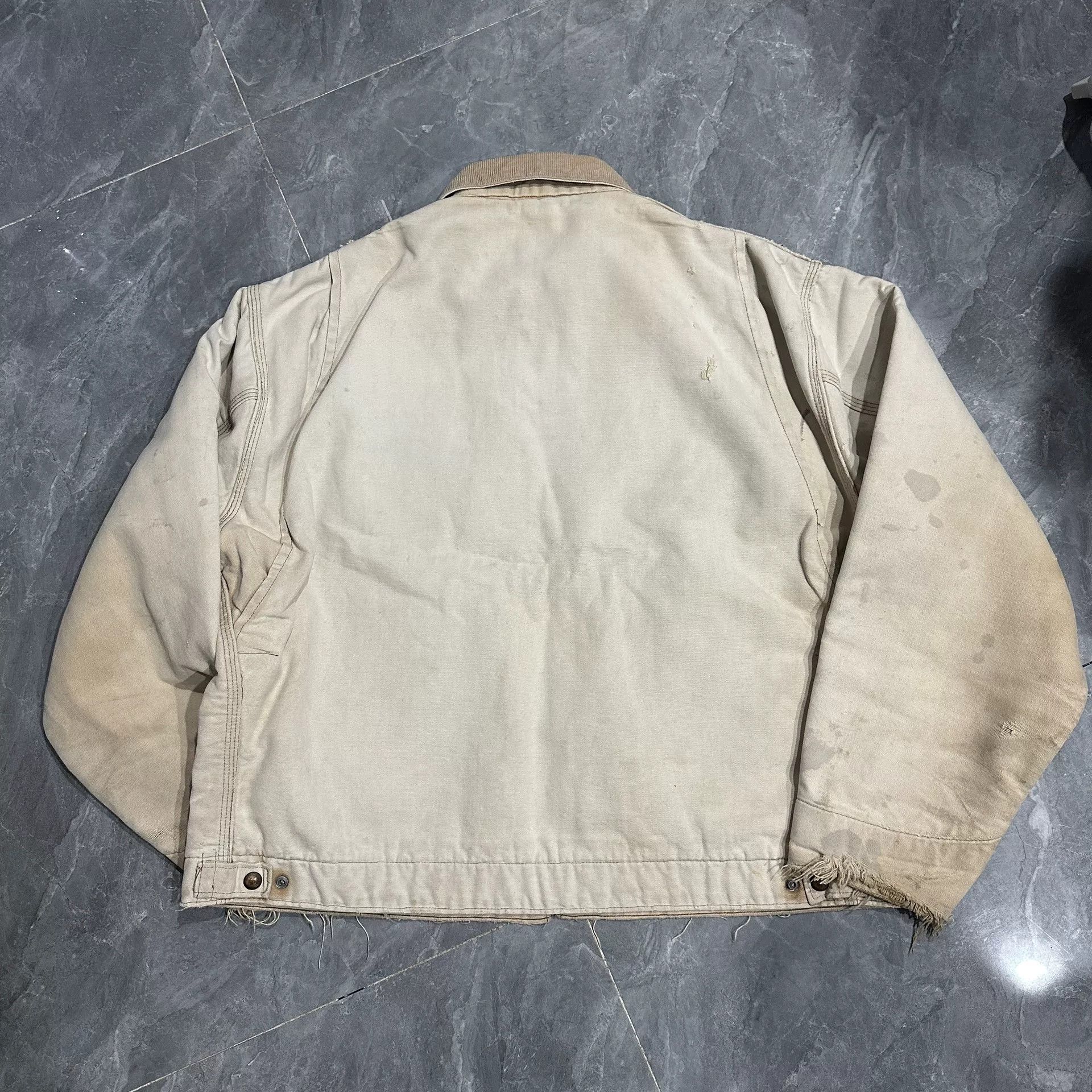 Carhartt Carhartt Vintage Khaki Work Jacket Size US XXL / EU 58 / 5 - 2 Thumbnail