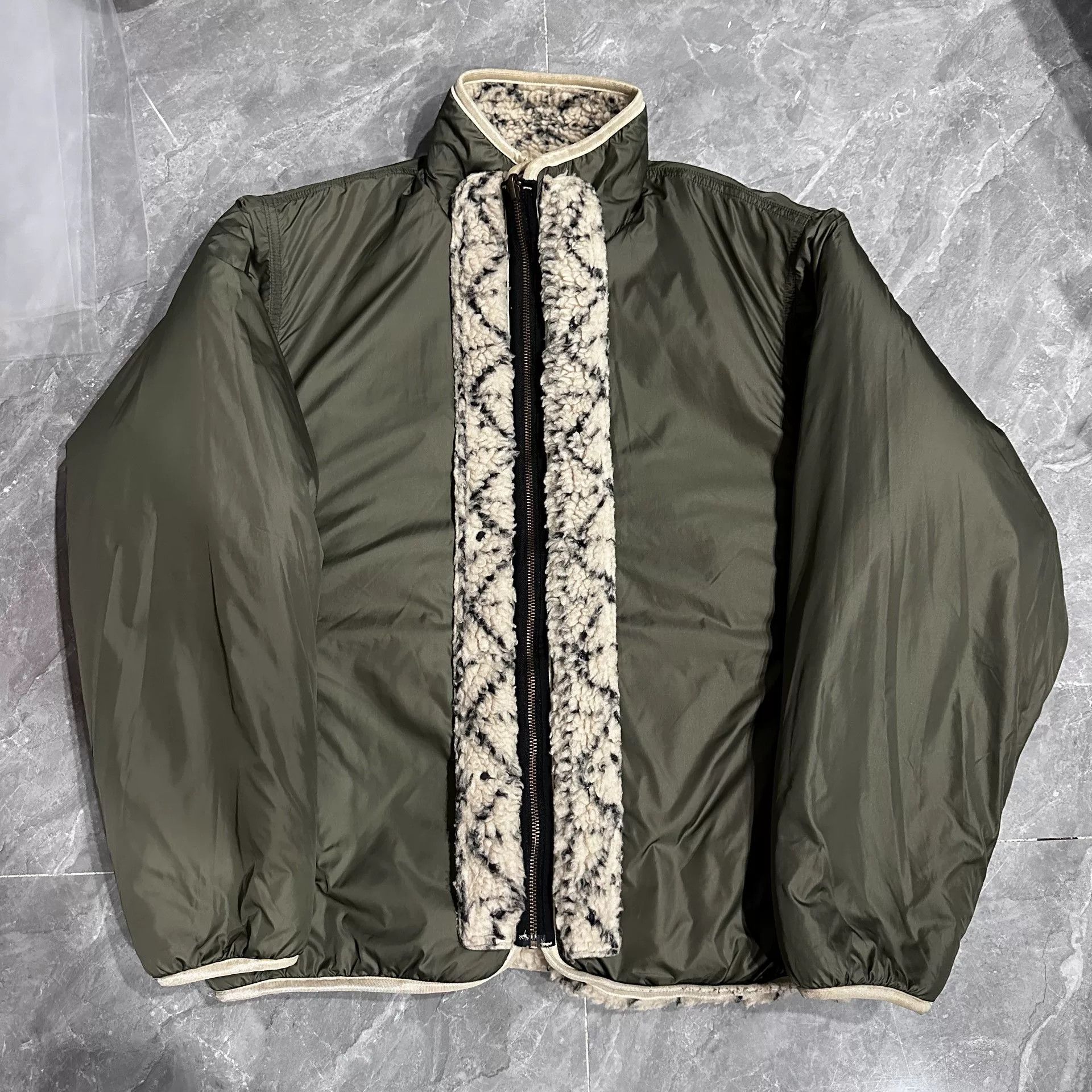 Kapital Kapital Reversible Lamb Fleece Jacket Size US XL / EU 56 / 4 - 2 Thumbnail
