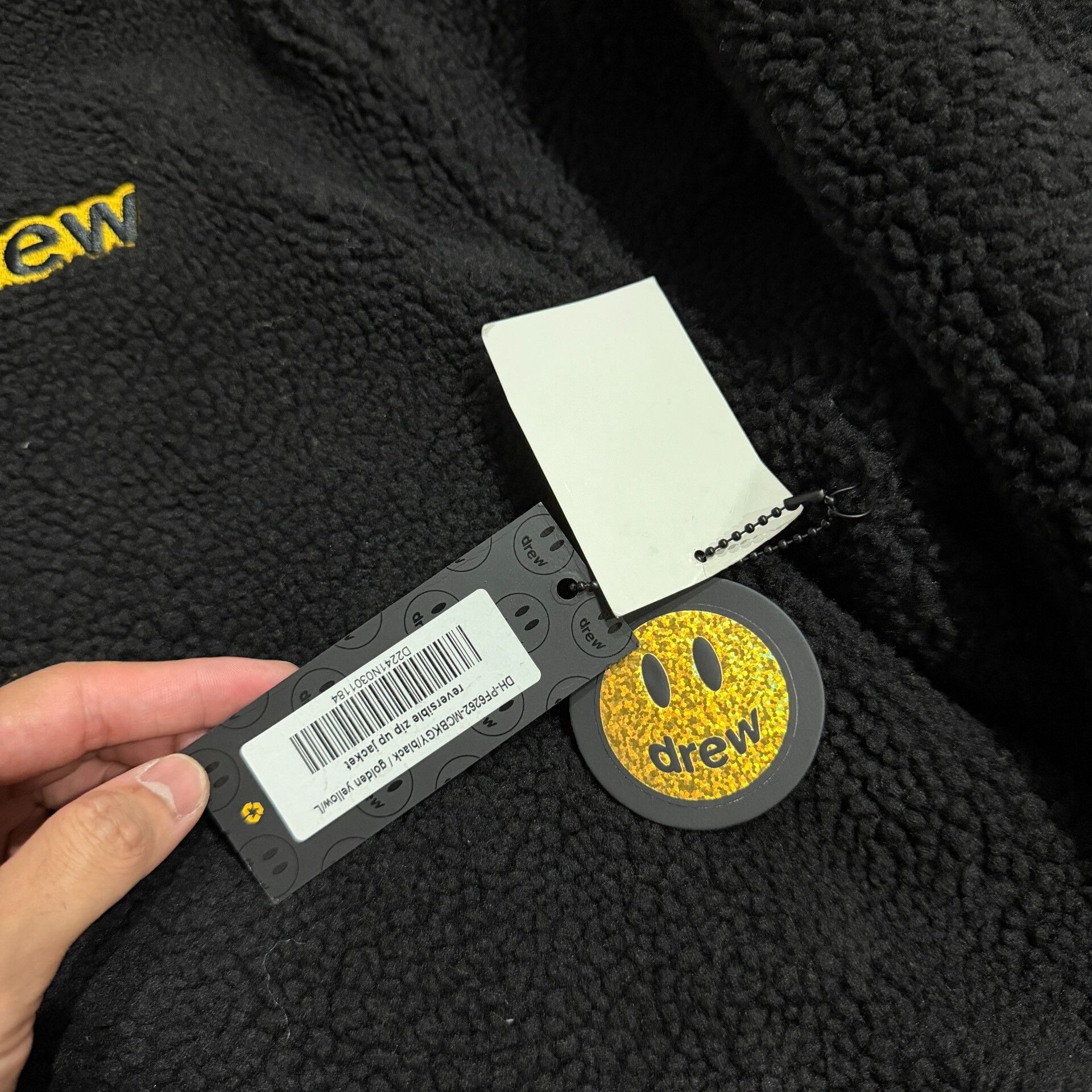 Drew House Drewhouse Black Yellow Reversible Jacket Size US L / EU 52-54 / 3 - 2 Thumbnail