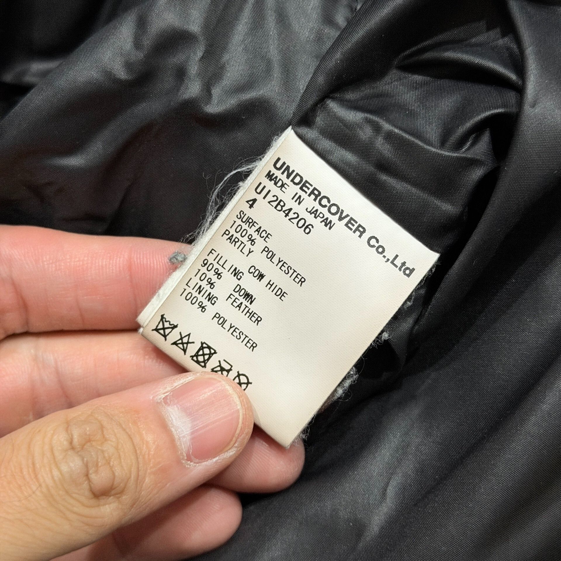 Undercover High-End Removable Sleeve Down Jacket Size US XL / EU 56 / 4 - 6 Thumbnail