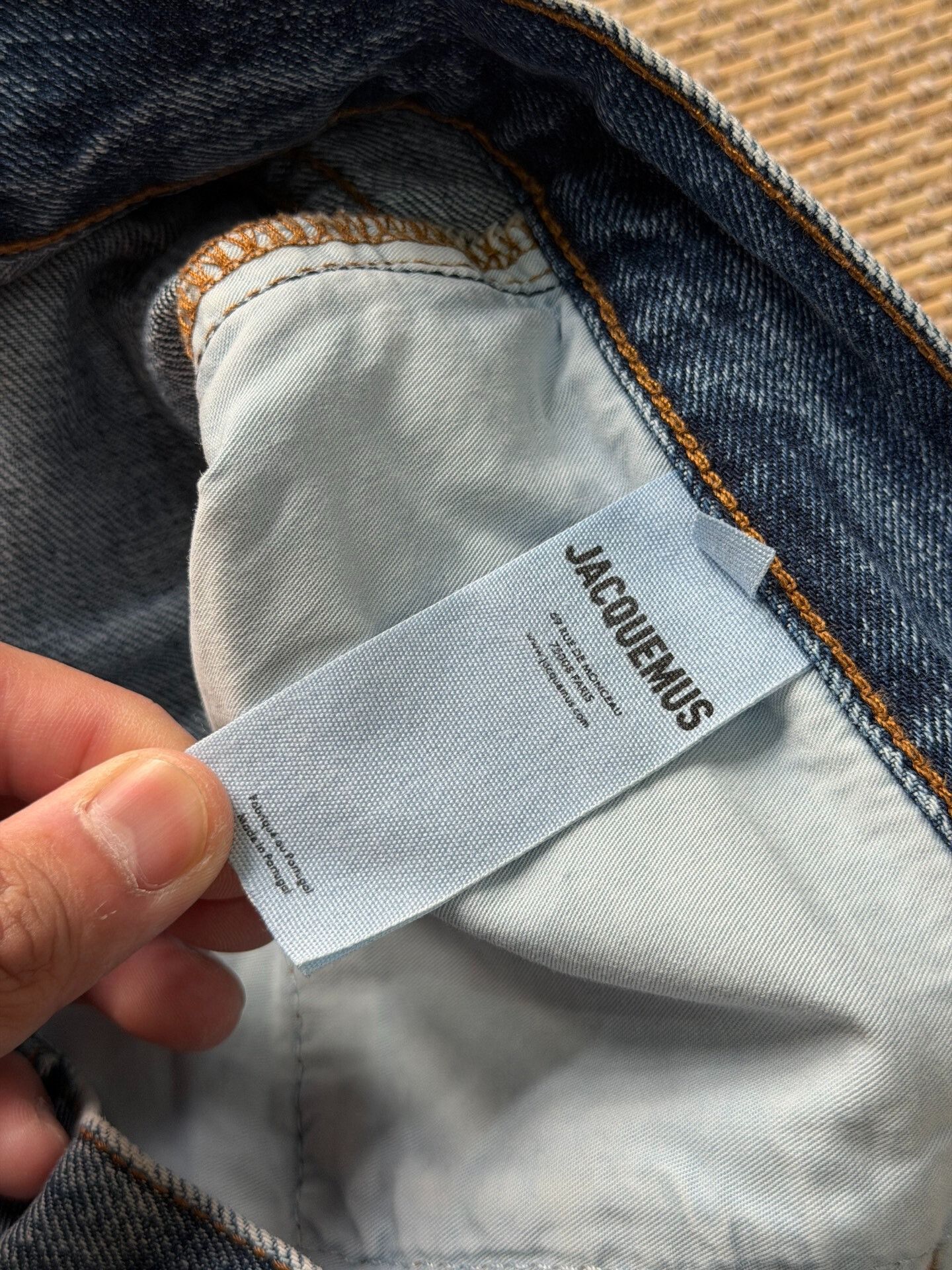 Jacquemus Jacquemus Wide-Leg Denim Pants Size US 32 / EU 48 - 5 Thumbnail