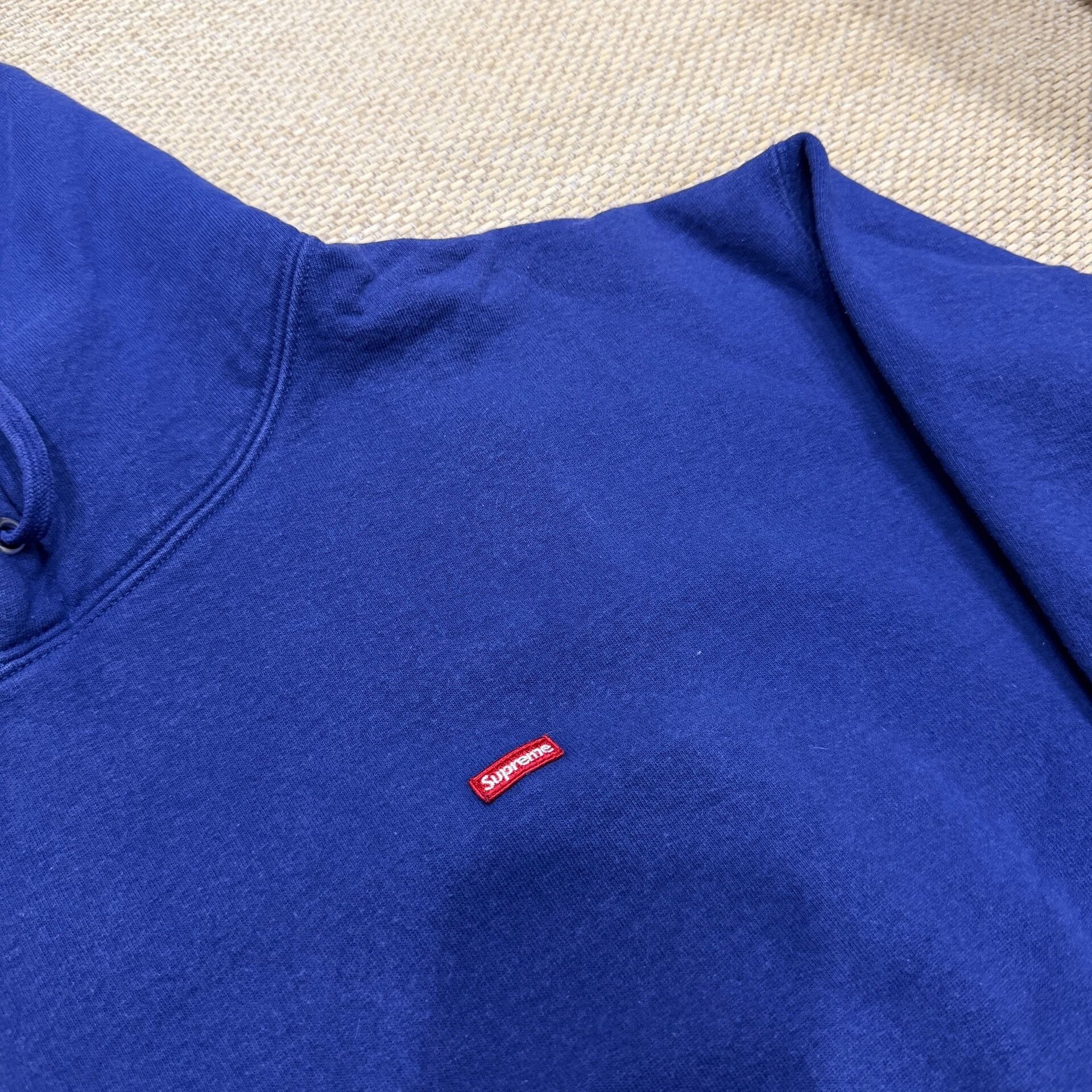 Supreme Supreme Blue Purple Logo Hoodie Size US XL / EU 56 / 4 - 3 Thumbnail