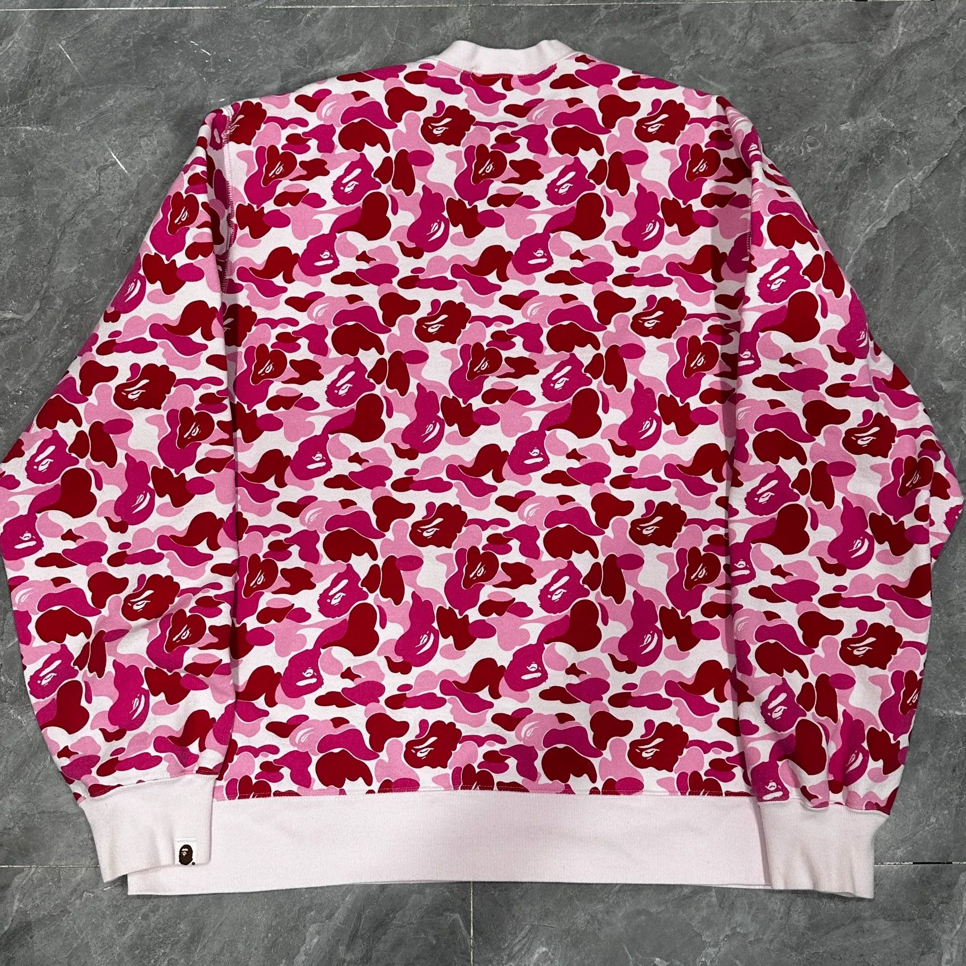 Bape Bape Camouflage Pink Crew Neck Sweatshirt Size XXL / US 16-18 / IT 52-54 - 2 Thumbnail