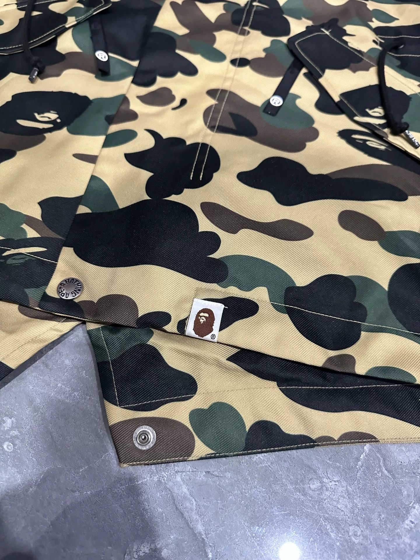Bape Bape Outdoor Camouflage Down Jacket Size US XL / EU 56 / 4 - 3 Thumbnail