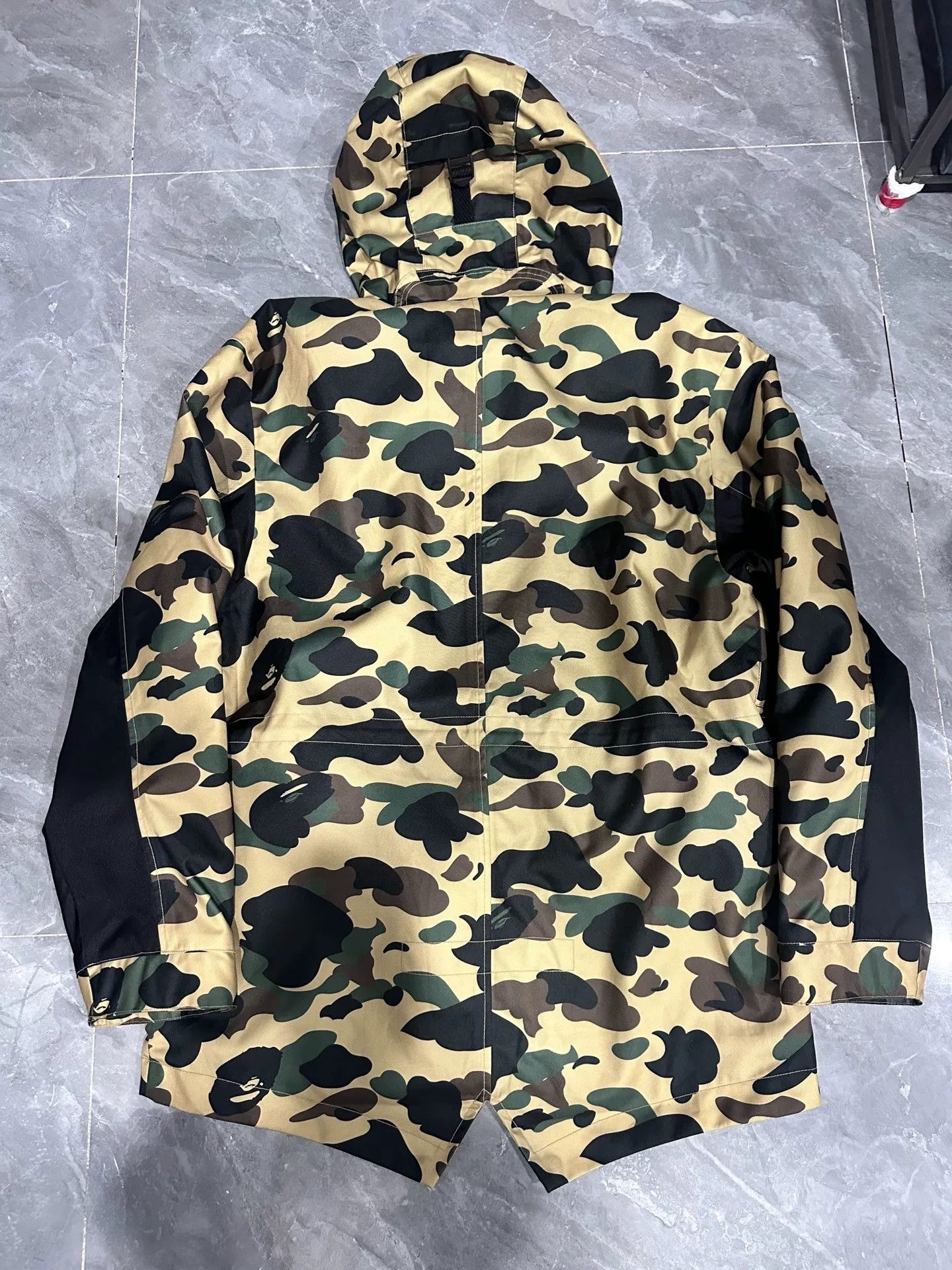 Bape Bape Outdoor Camouflage Down Jacket Size US XL / EU 56 / 4 - 2 Thumbnail